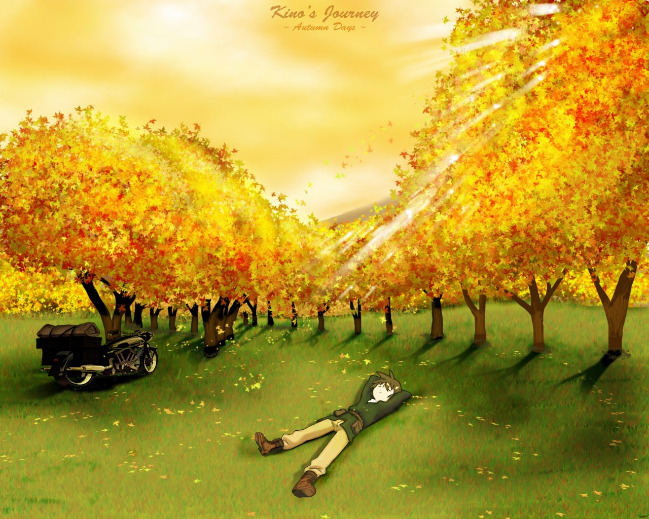 Trees, deviantart, nature, 720P, art, seasons, season, kino, tabi, orchards, x, autumn (season), hd, autumn, HD Wallpaper