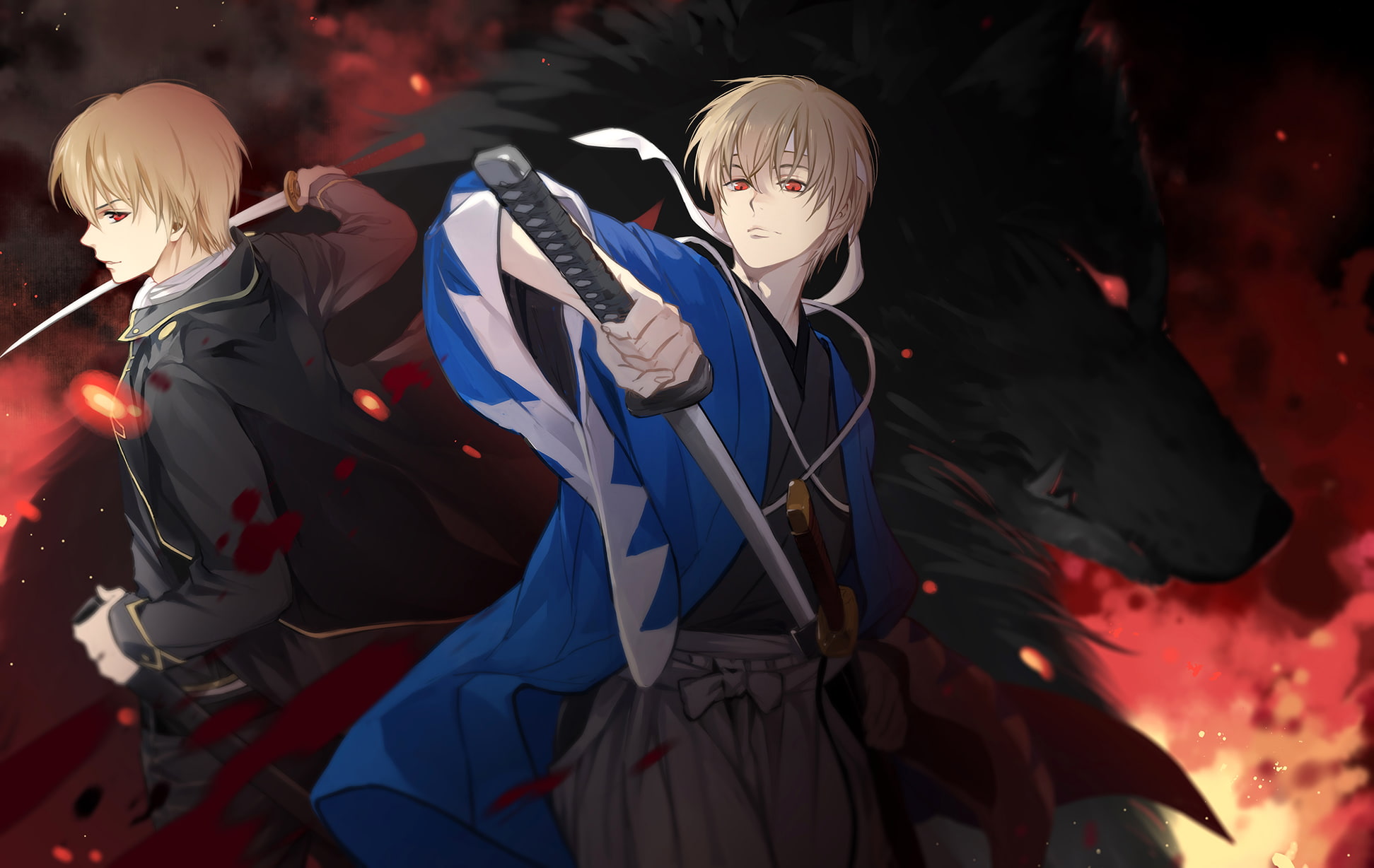 Okita Sougo, Gintama, Anime, 1080P, HD Wallpaper