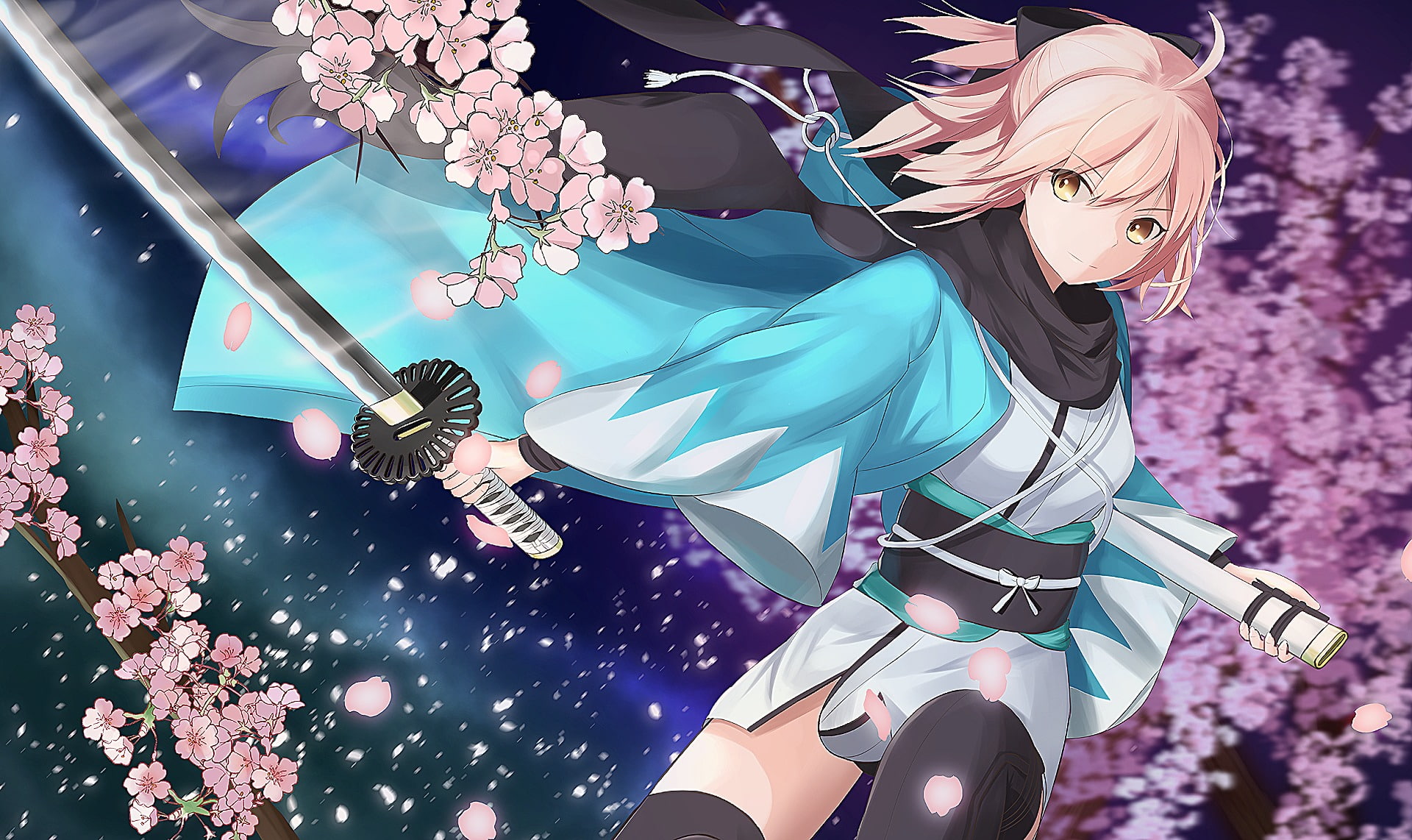 Saber (Fate Series), 1080P, Fate/KOHA-ACE, Fate Series, Sakura Saber, HD Wallpaper