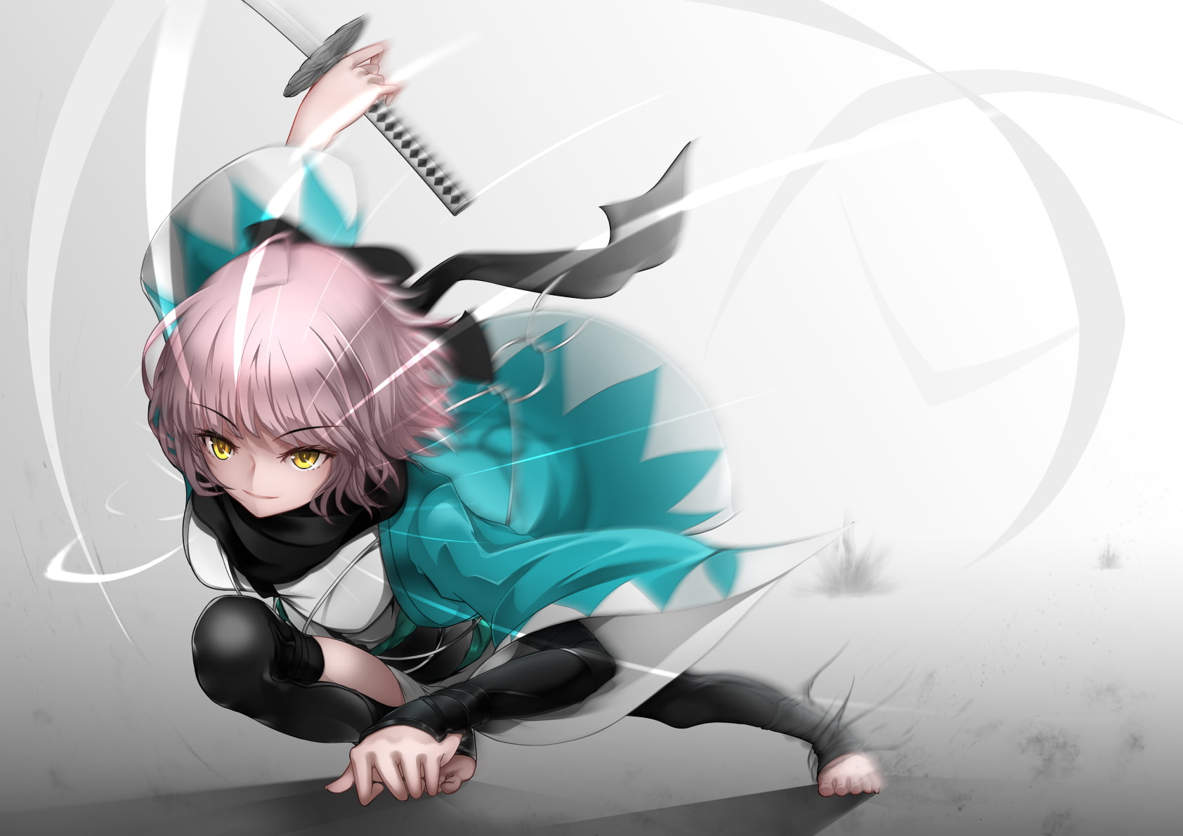 Fate Series, Sakura Saber, Fate/KOHA-ACE, 720P, HD Wallpaper
