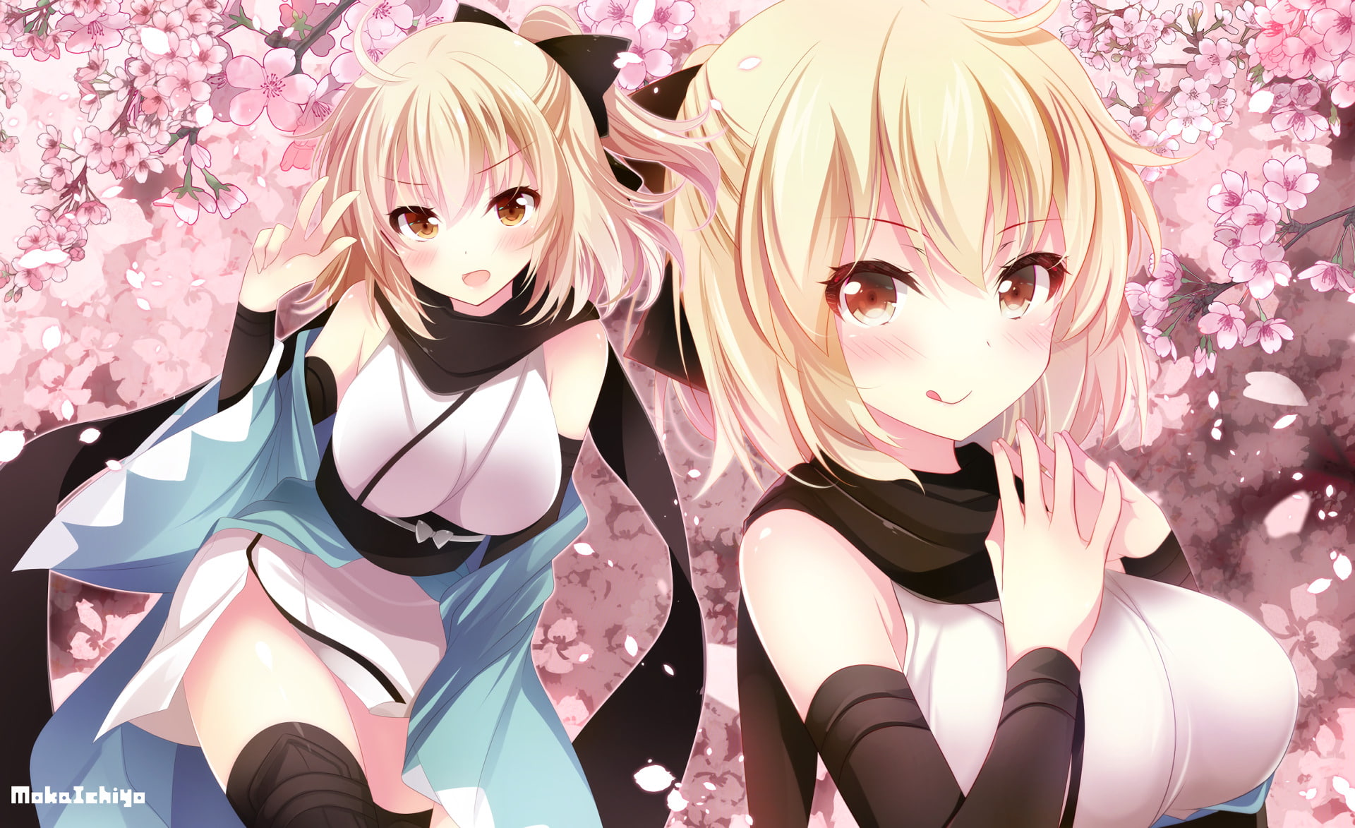 Fate Series, Saber (Fate Series), Fate/KOHA-ACE, 1080P, Sakura Saber, HD Wallpaper