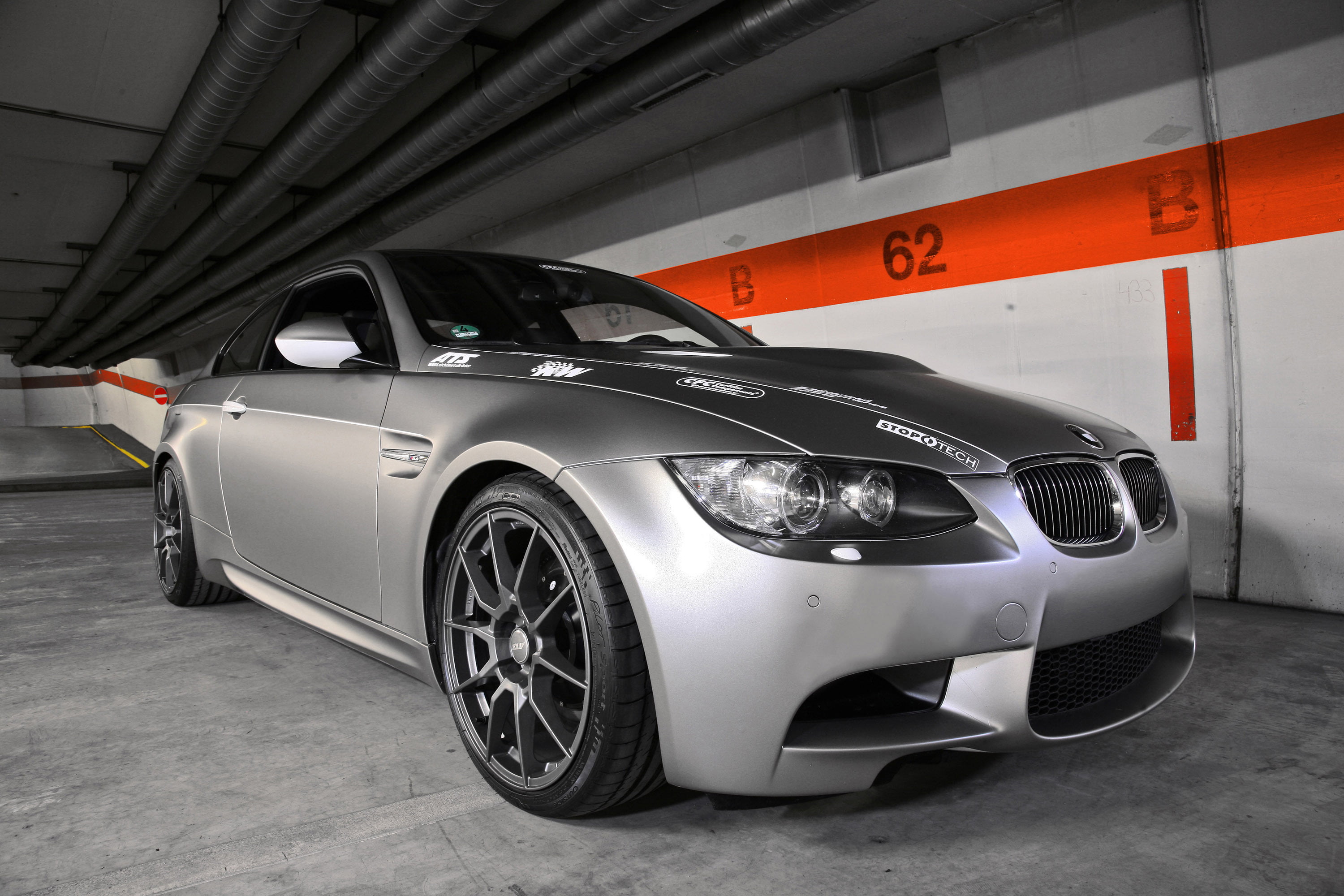 m, editorial, land Vehicle, text, BMW, parking garage, luxury, alloy Wheel, elegance, transportation, shiny, car, parking, communication, by APP, chrome, HD Wallpaper