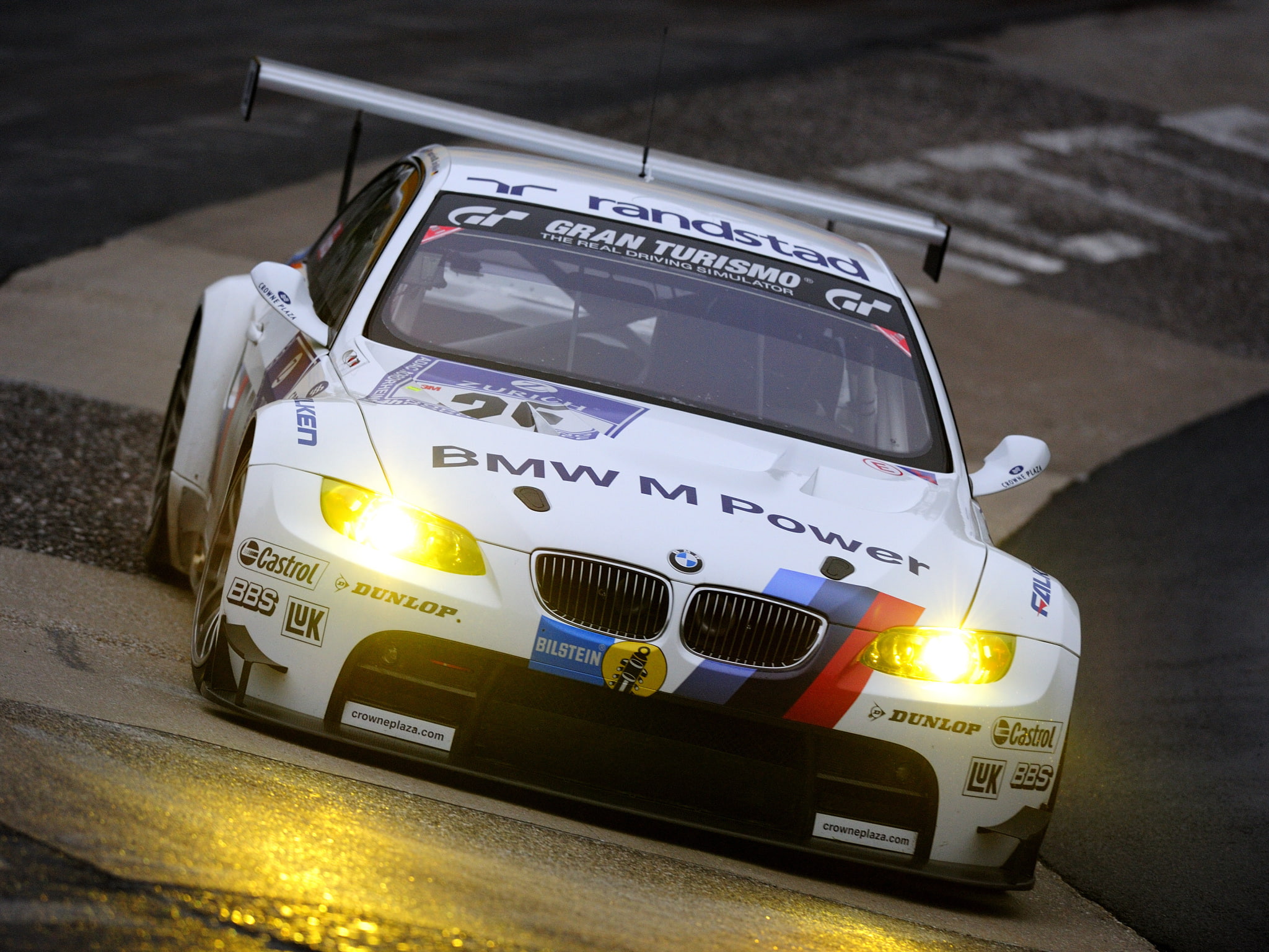 2009, car, 1080P, race, bmw-m3, gt2, HD Wallpaper