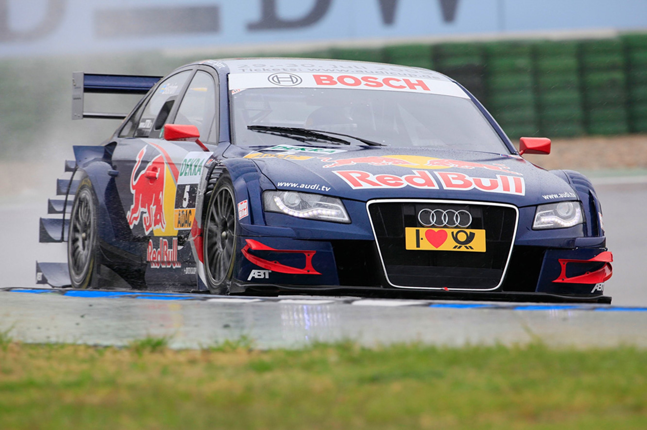 2K, germany, car, race, audi, red bull, racing, 2667x1776, dtm, 2009, HD Wallpaper