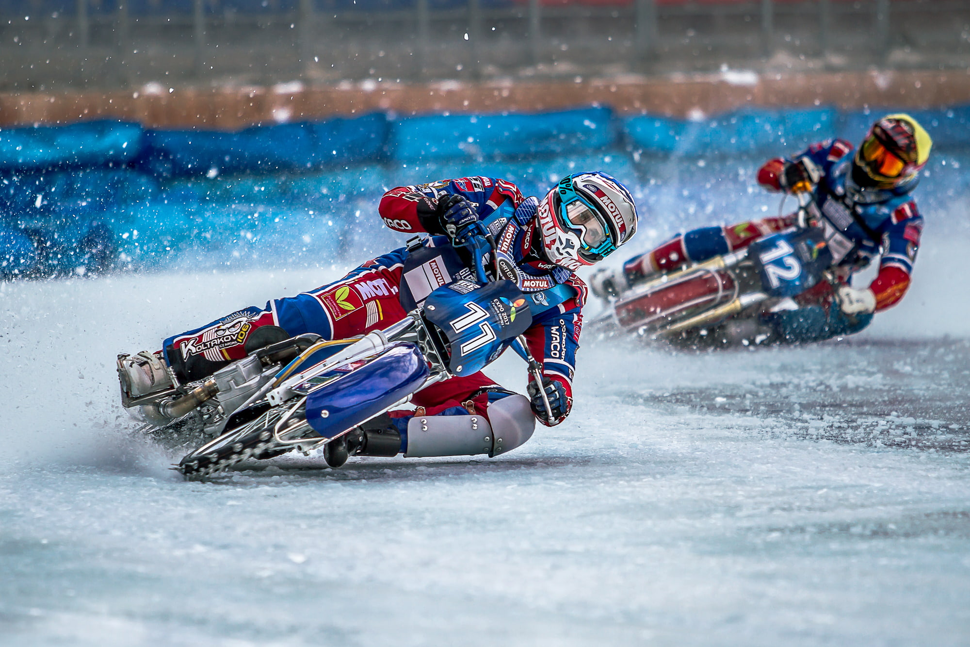 Ice Speedway, 1080P, bike, race, sport, HD Wallpaper