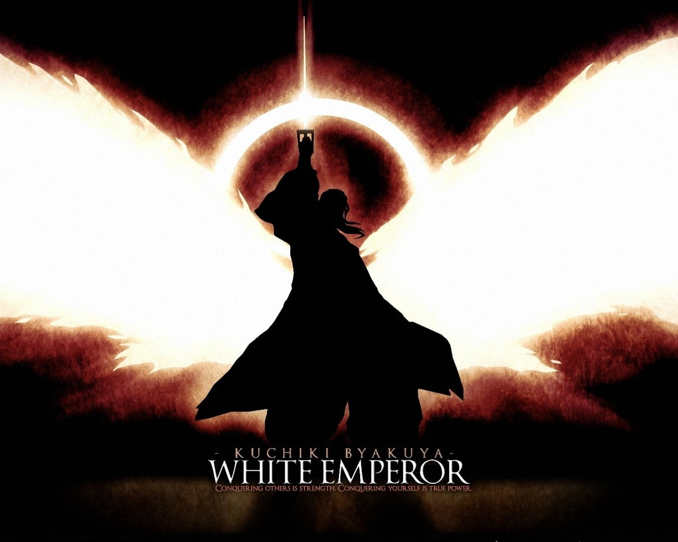 white, 720P, Byakuya Kuchiki, kuchiki, Bleach, byakuya, emperor, digital, HD Wallpaper