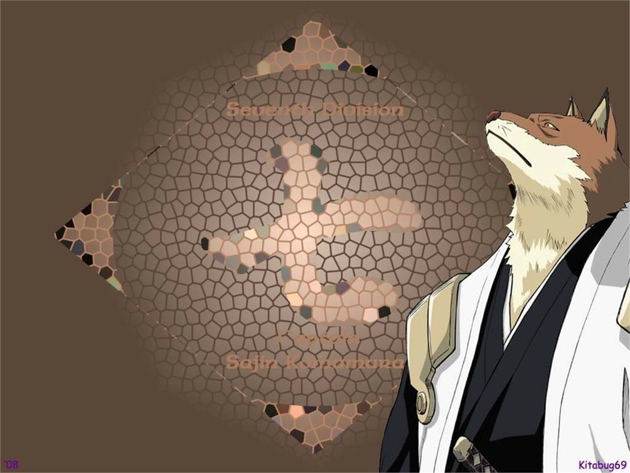 Sajin Komamura, Bleach, 720P, HD Wallpaper