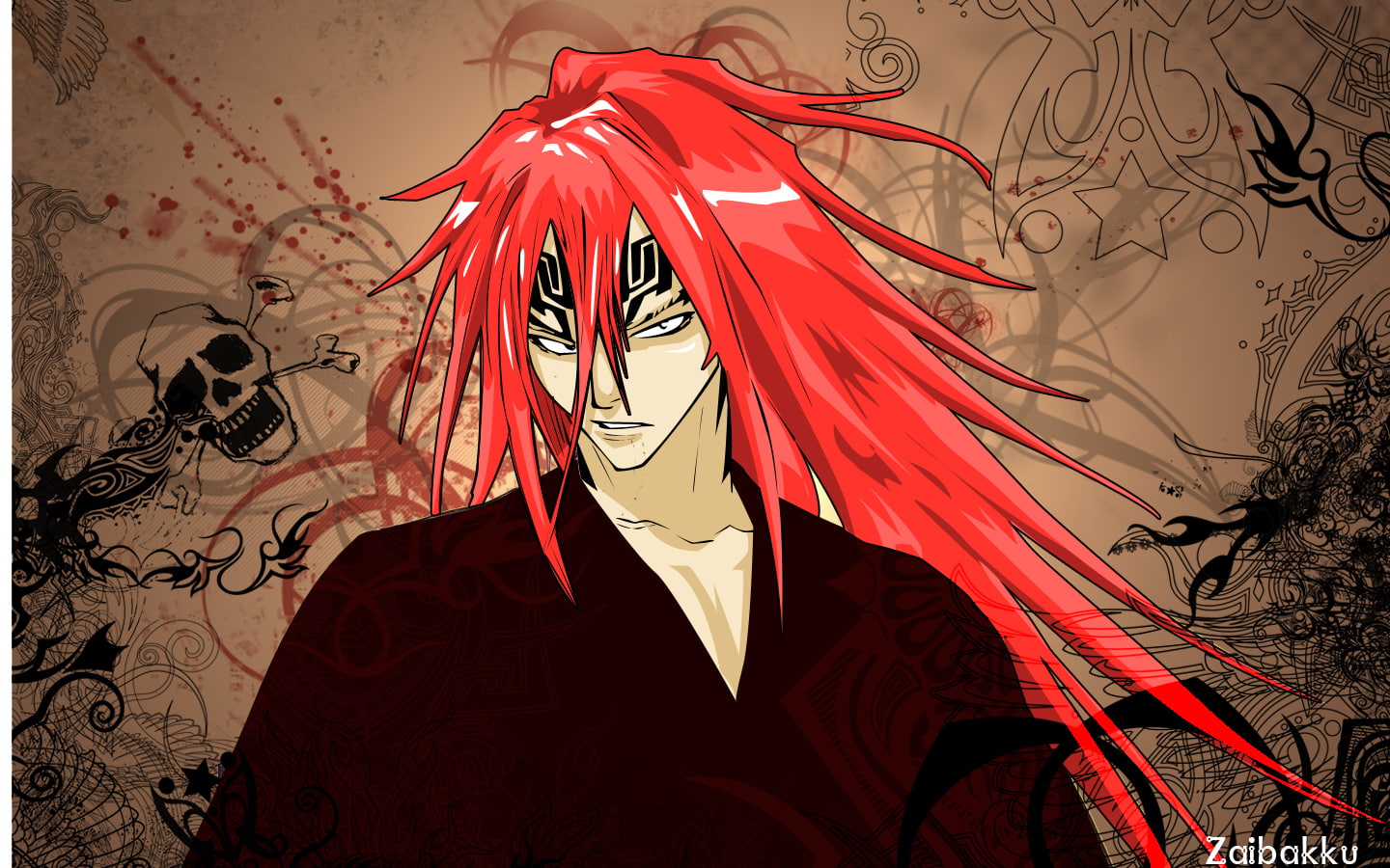 Renji Abarai, Bleach, 720P, HD Wallpaper