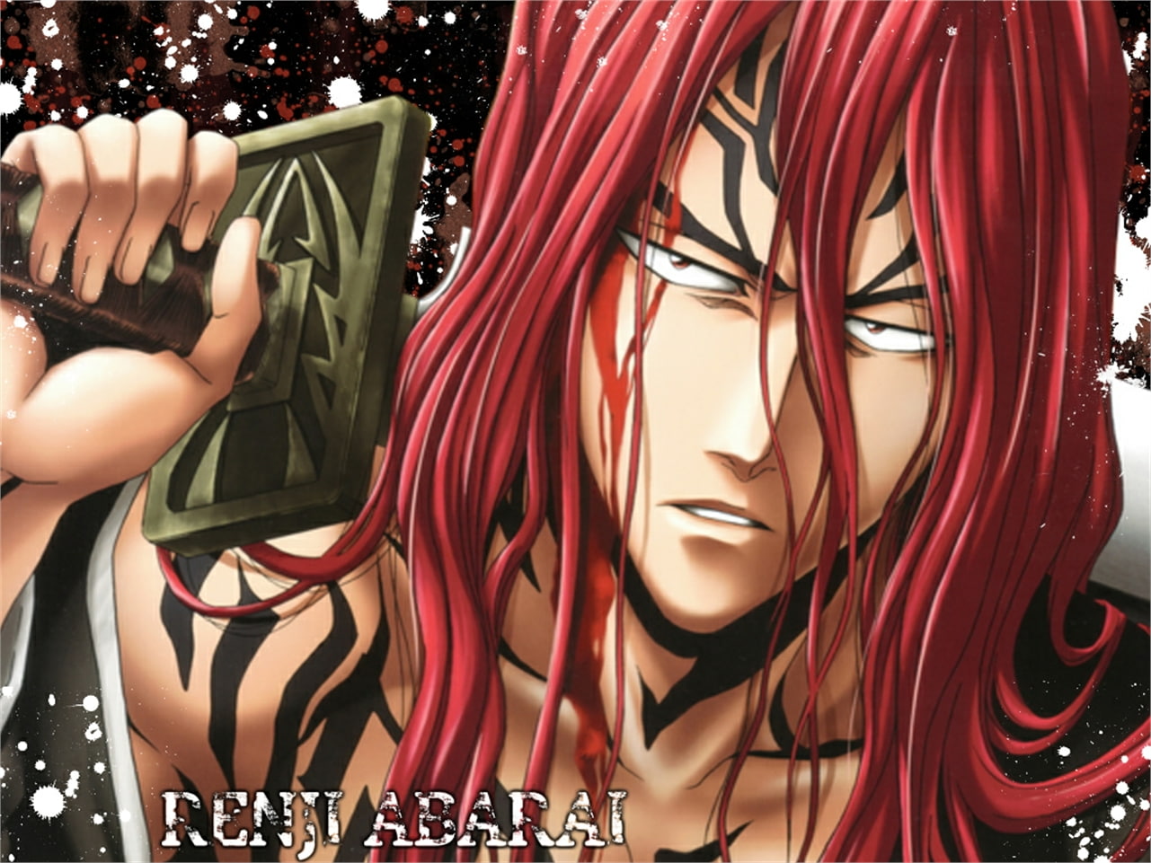 Renji Abarai, Bleach, 720P, HD Wallpaper