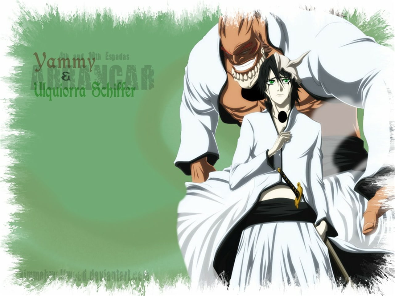 Yammy Llargo, Ulquiorra Cifer, Bleach, 720P, HD Wallpaper
