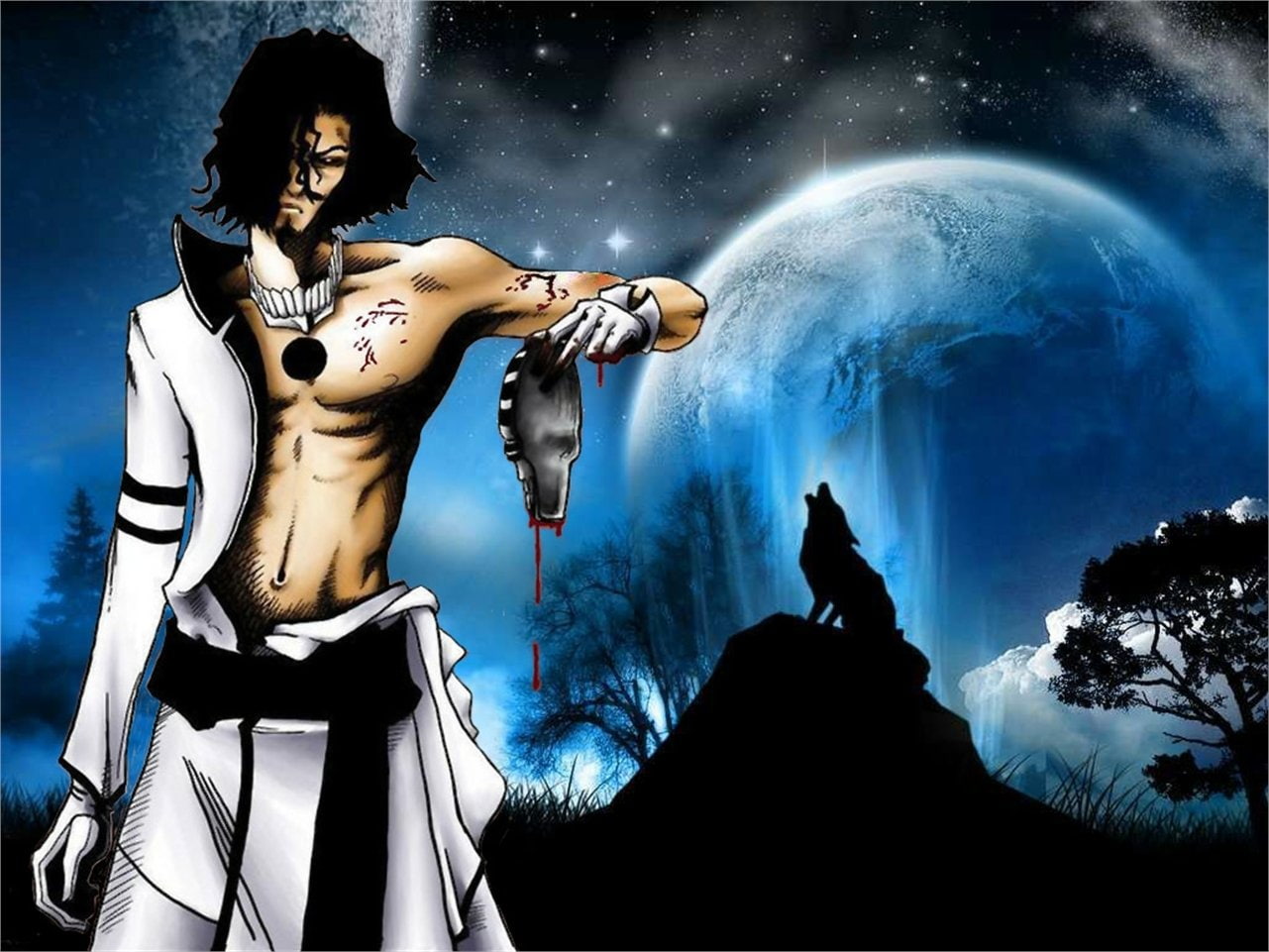 Bleach, Coyote Starrk, 720P, HD Wallpaper