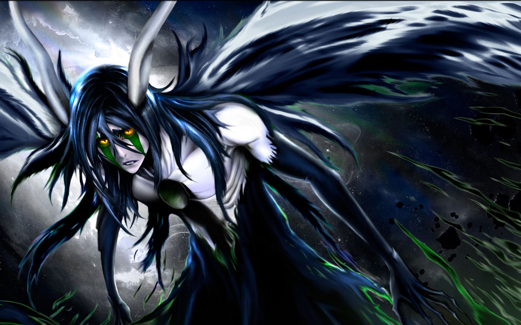 bleach, 720P, anime, ulquiorra, x, cifer, art, hd, espada, HD Wallpaper