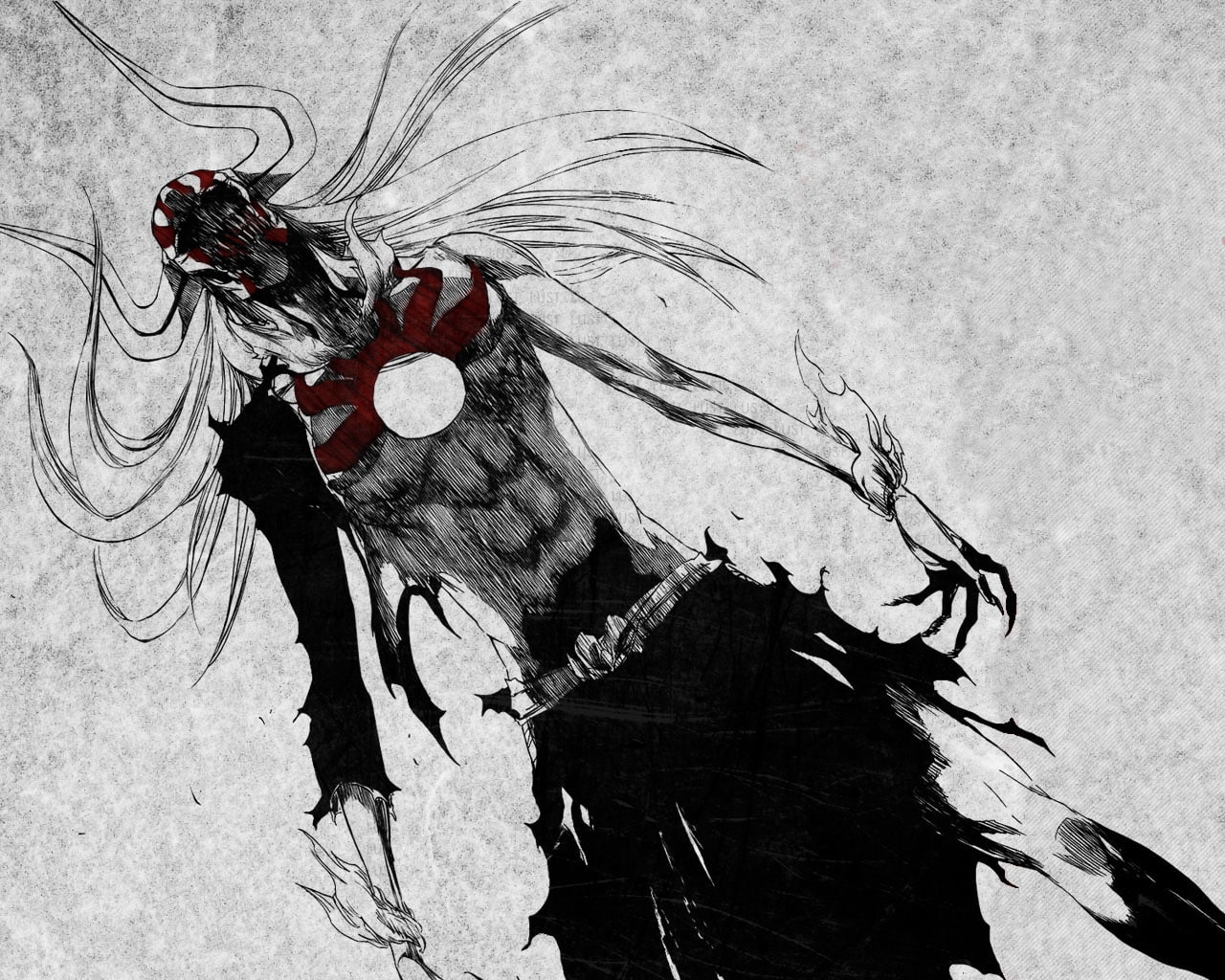 selective, hollow ichigo, hd, anime, 720P, hollow, coloring, ichigo, art, vastolorde, bleach, x, HD Wallpaper