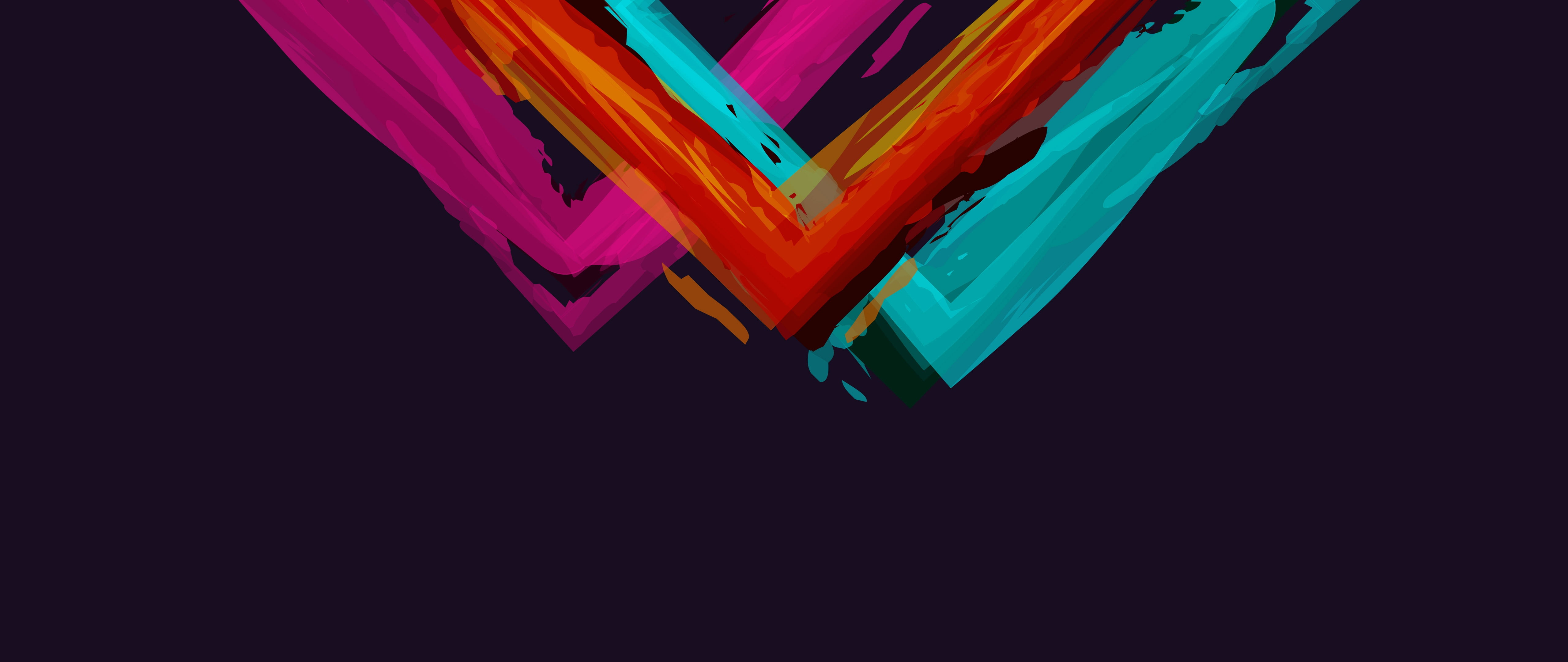 pencil, abstract, pattern, glowing, close-up, lighting equipment, art and craft, illuminated, purple, black background, in a row, pink, creativity, painting, HD Wallpaper