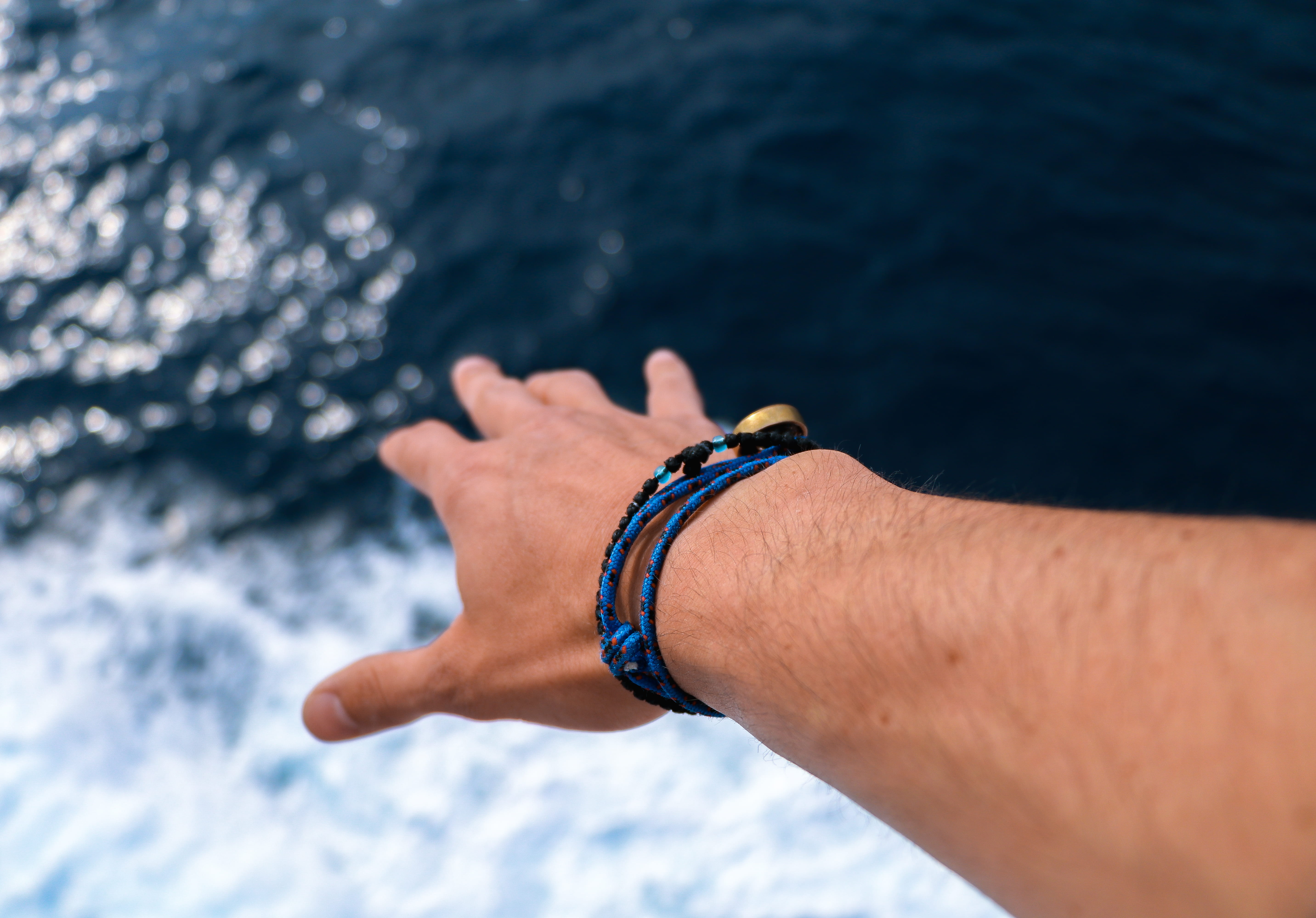 reach, wrist, bracelet, body part, blue, nature, black, person, 5K, human limb, fashion, near, human hand, greece, man, men, arm, body, adult, limb, fingers, HD Wallpaper