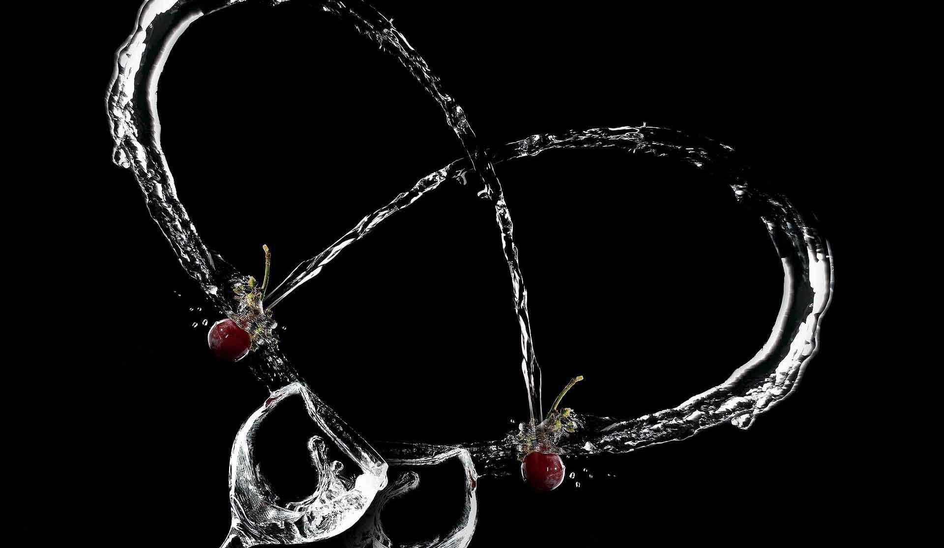 cool pictures, shape, black background, studio shot, art images, invertebrate, indoors, red, Abstract 3D Vectors, close-up, absract desktop images, cut out, HD Wallpaper