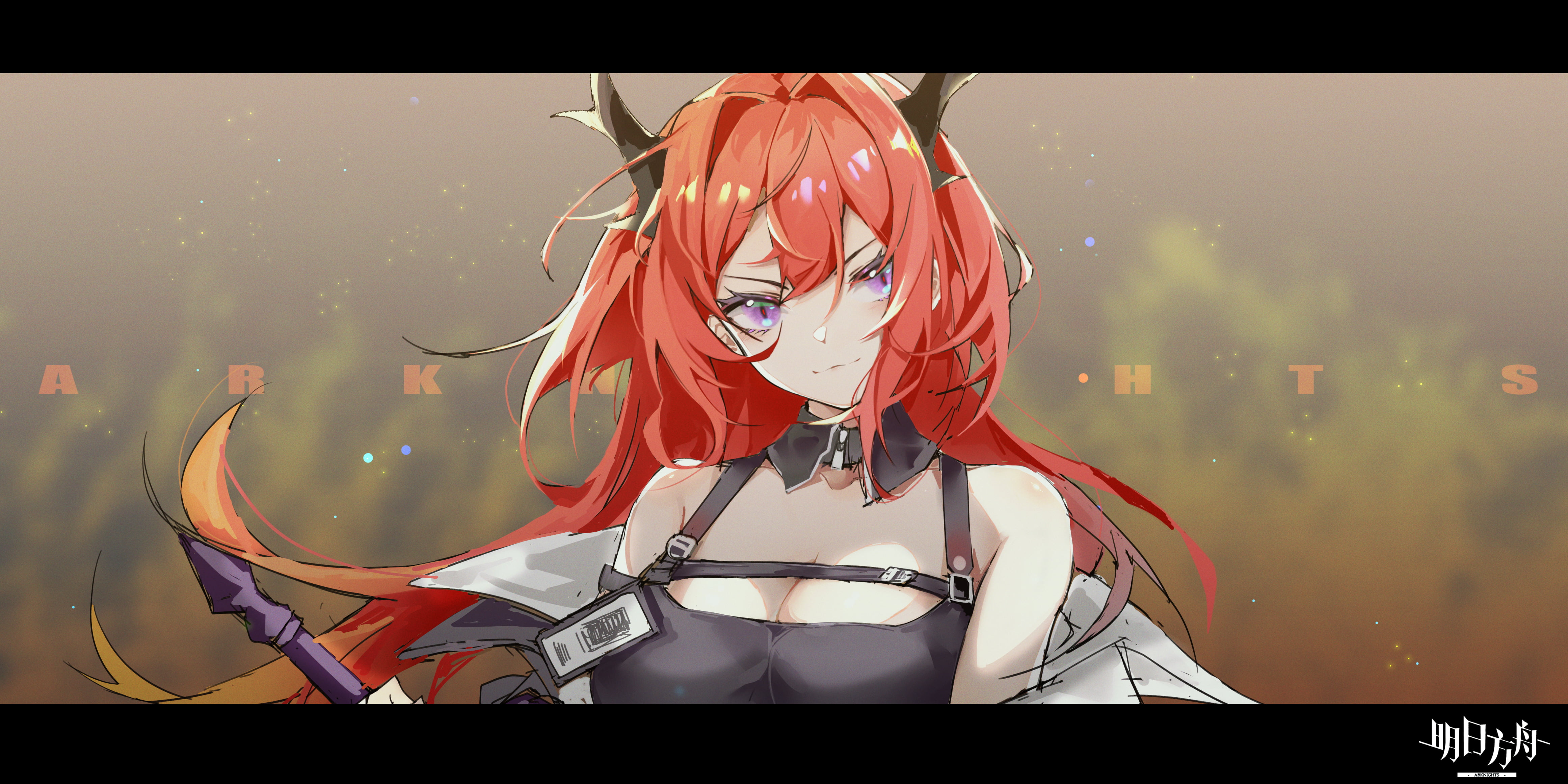 Surtr (Arknights), anime girls, Arknights, 4K, Ximubingo, anime, HD Wallpaper