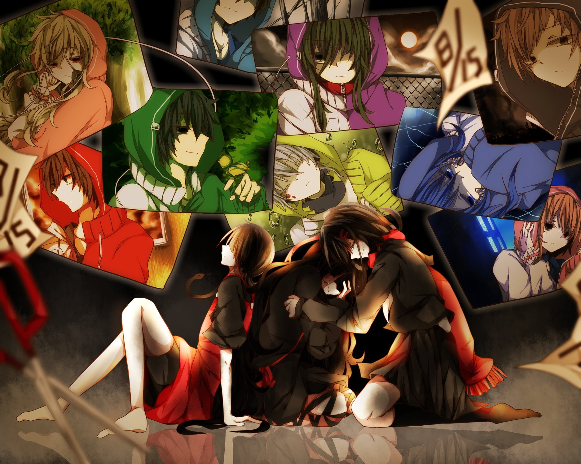 kisaragi, shintaro, enomoto, kano, kagerou, takane, project, shuuya, tsubomi, kido, 720P, HD Wallpaper