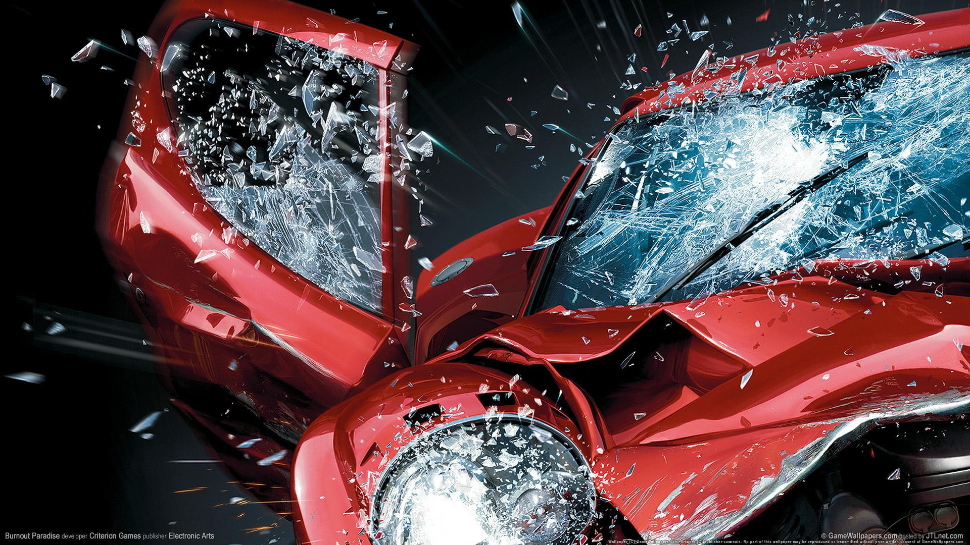 1080P, games, paradise, burnout, HD Wallpaper