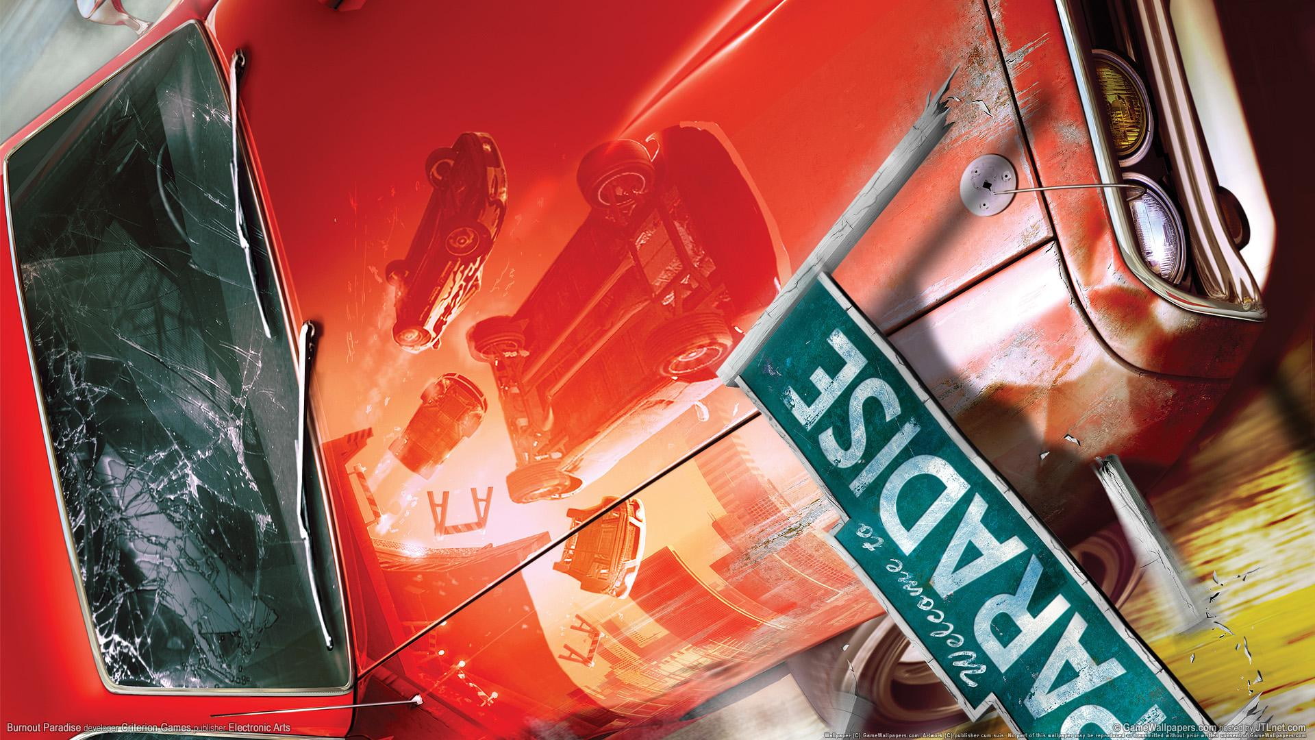 paradise, games, burnout, 1080P, game, HD Wallpaper