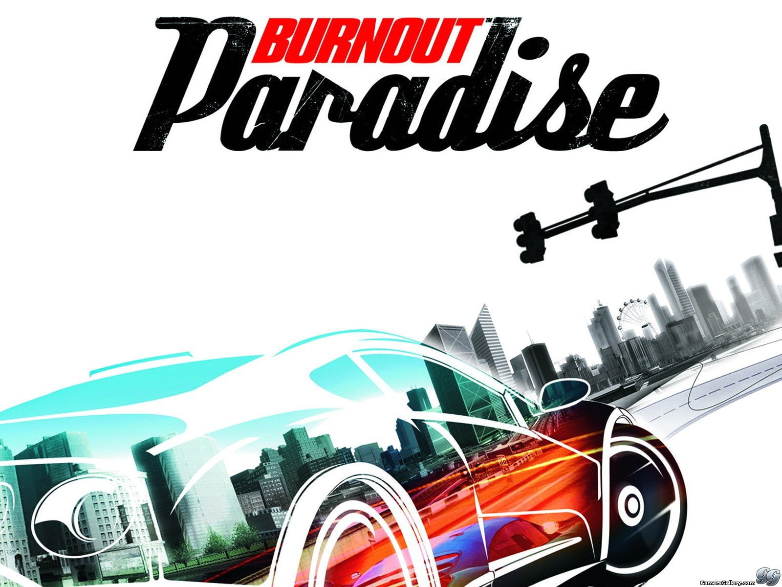 game, 720P, action, racing, race, video, paradise, burnout, poster, HD Wallpaper