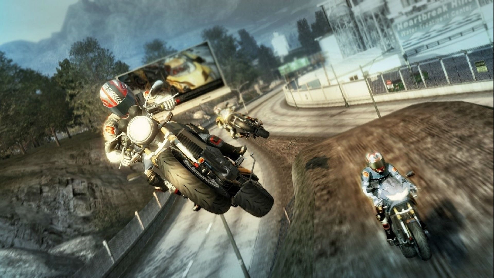 race, 1080P, racing, paradise, burnout, video, game, action, HD Wallpaper