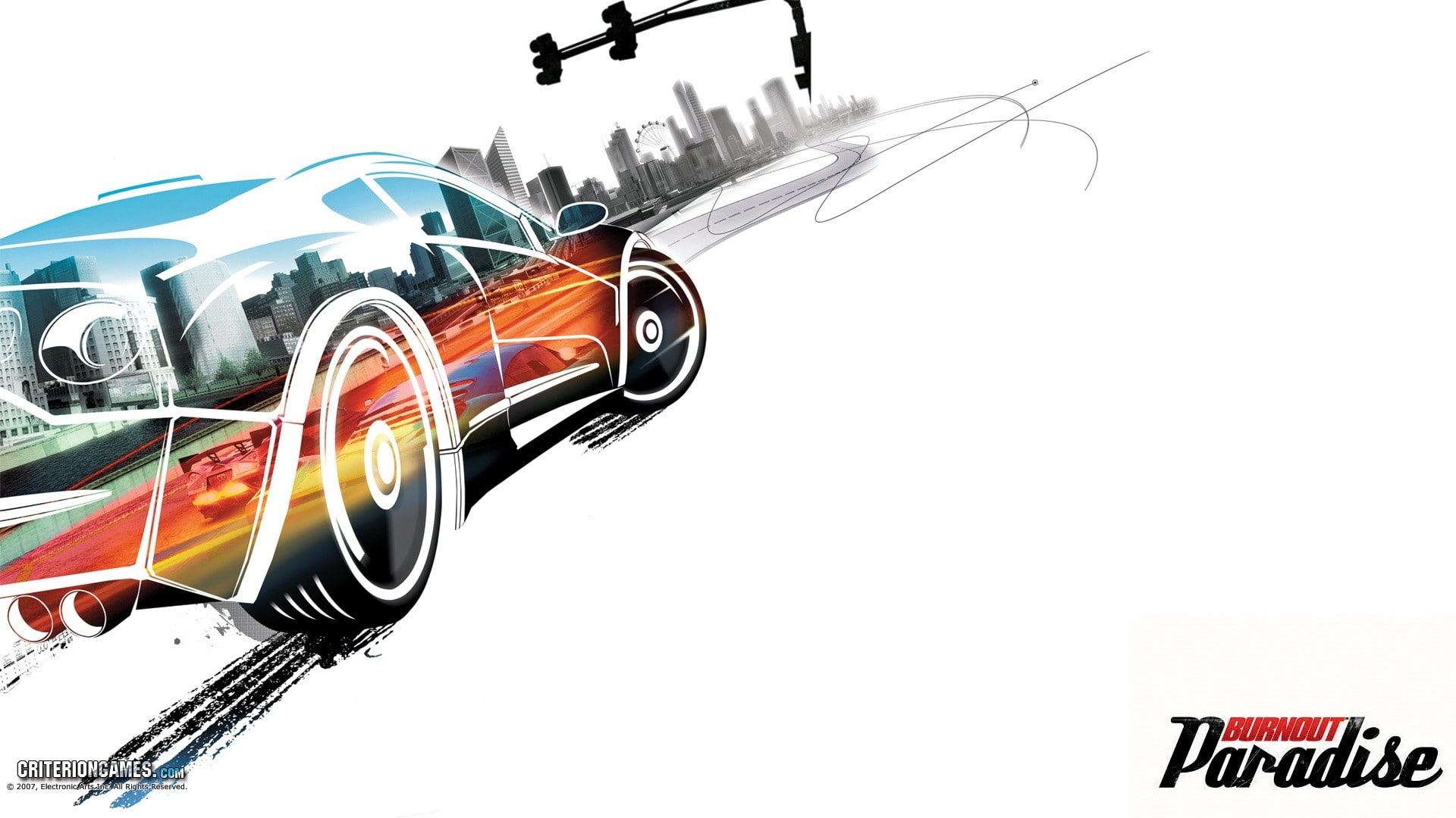 1080P, burnout paradise car, HD Wallpaper