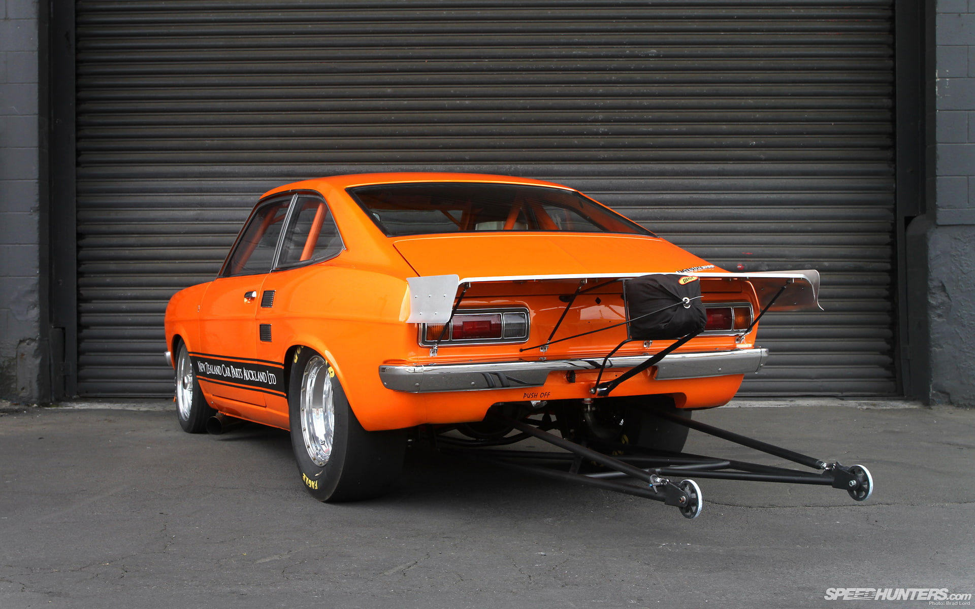race, datsun, b, 1080P, b110, hd, challenger, drag, car, dodge, orange, cars, HD Wallpaper