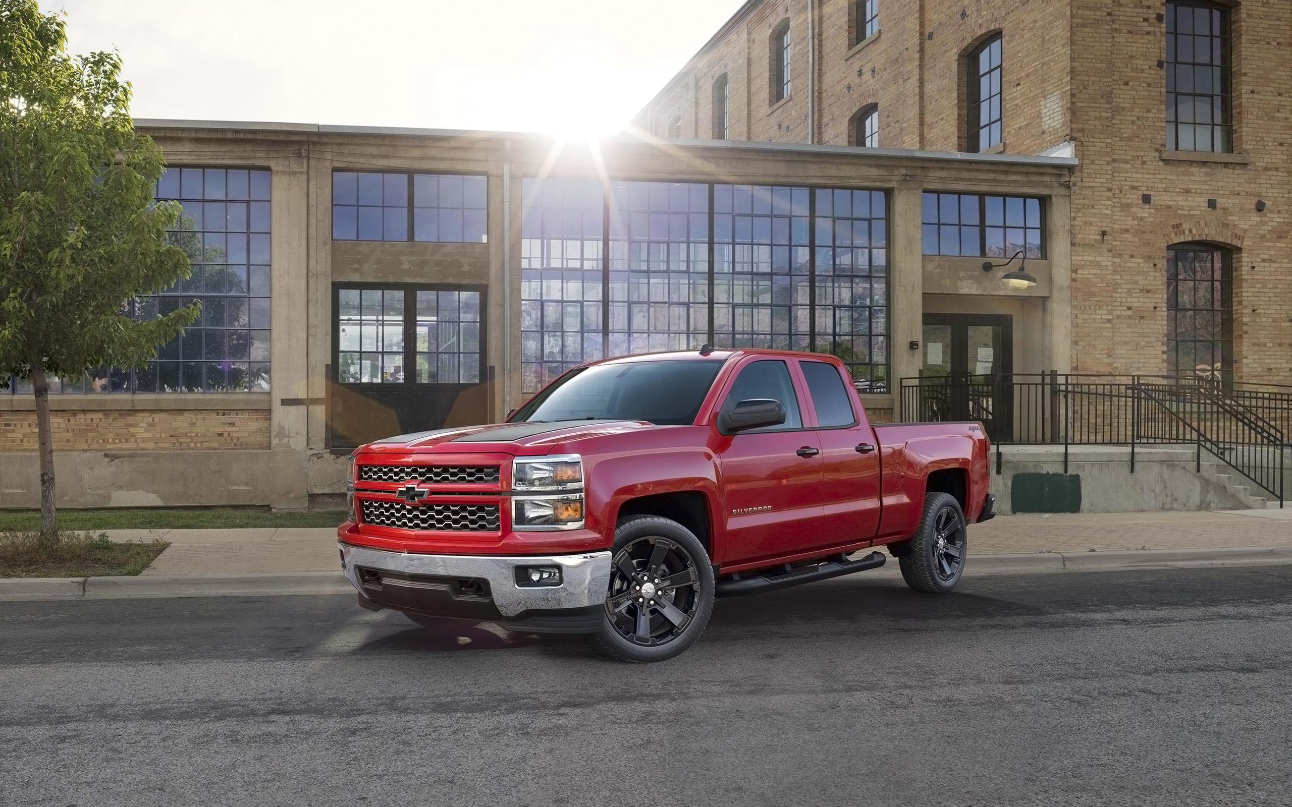 silverado, door, 2K, cars, chevy, pickup, truck, red, edition, chevrolet, rally, 2015, HD Wallpaper