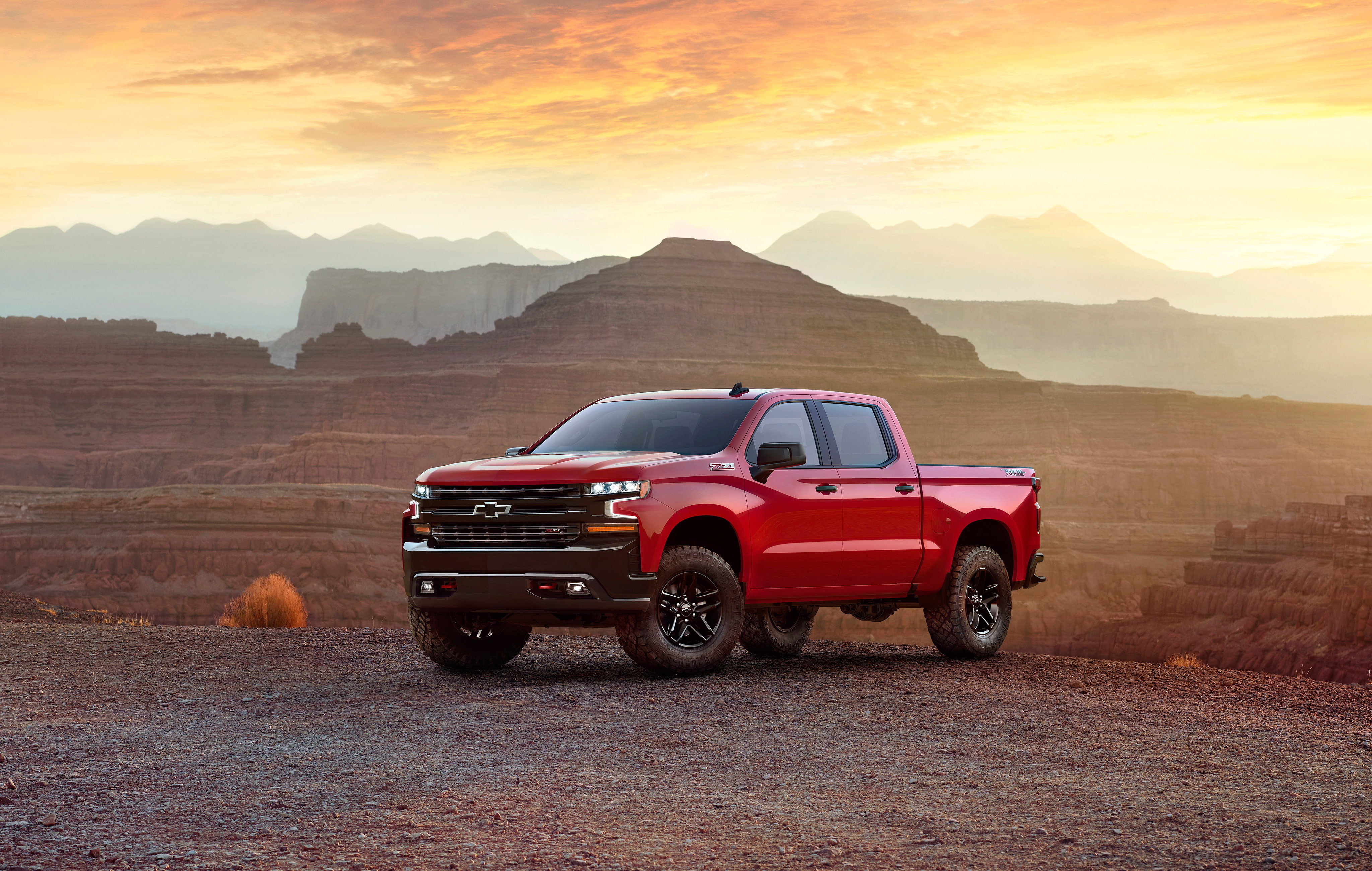 chevrolet silverado lt-z71 2019, silverado, z71, 4K, HD Wallpaper