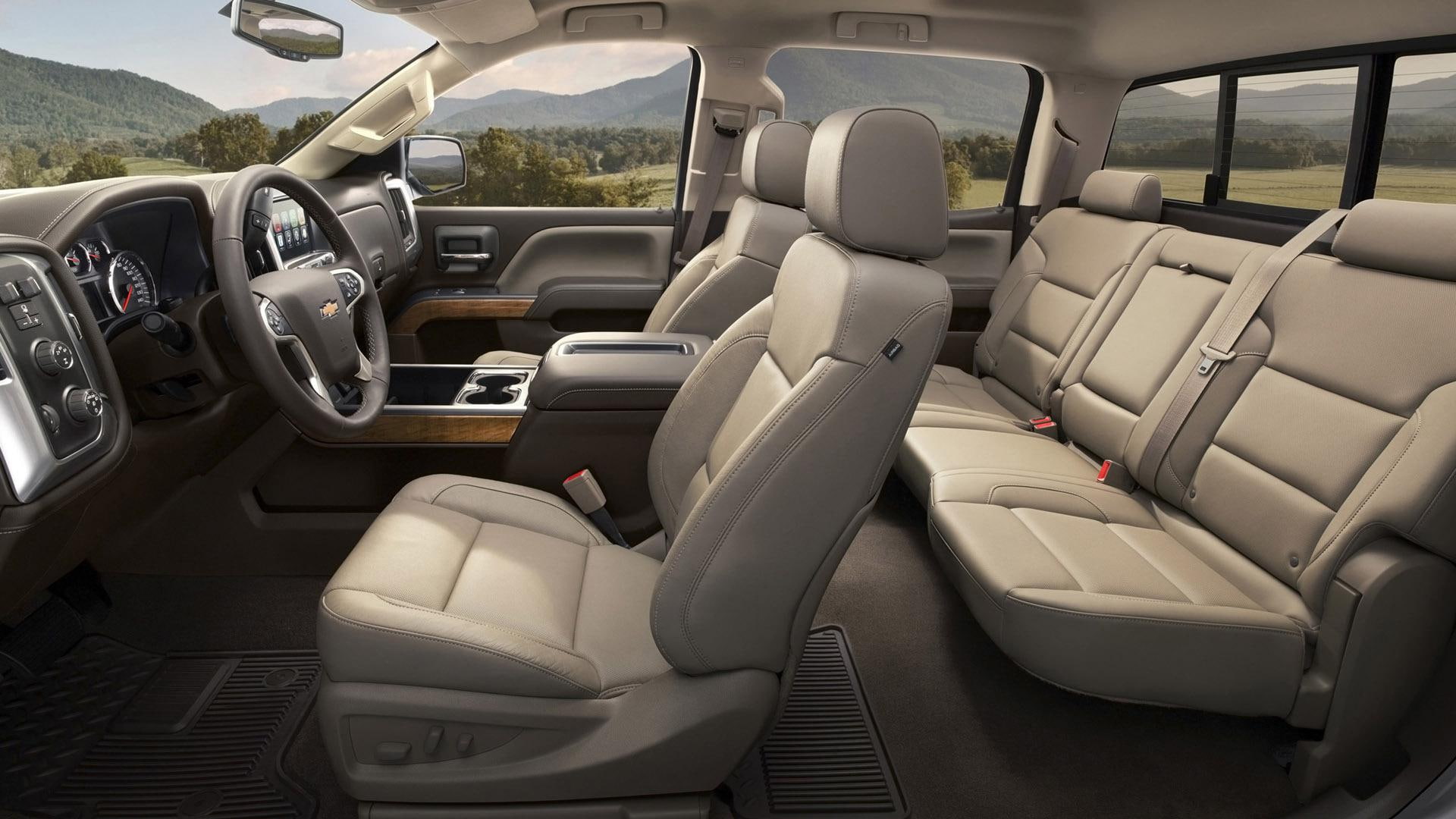 silverado, car, 1080P, interior, cars, 1920x1080, chevrolet silverado, chevrolet, HD Wallpaper