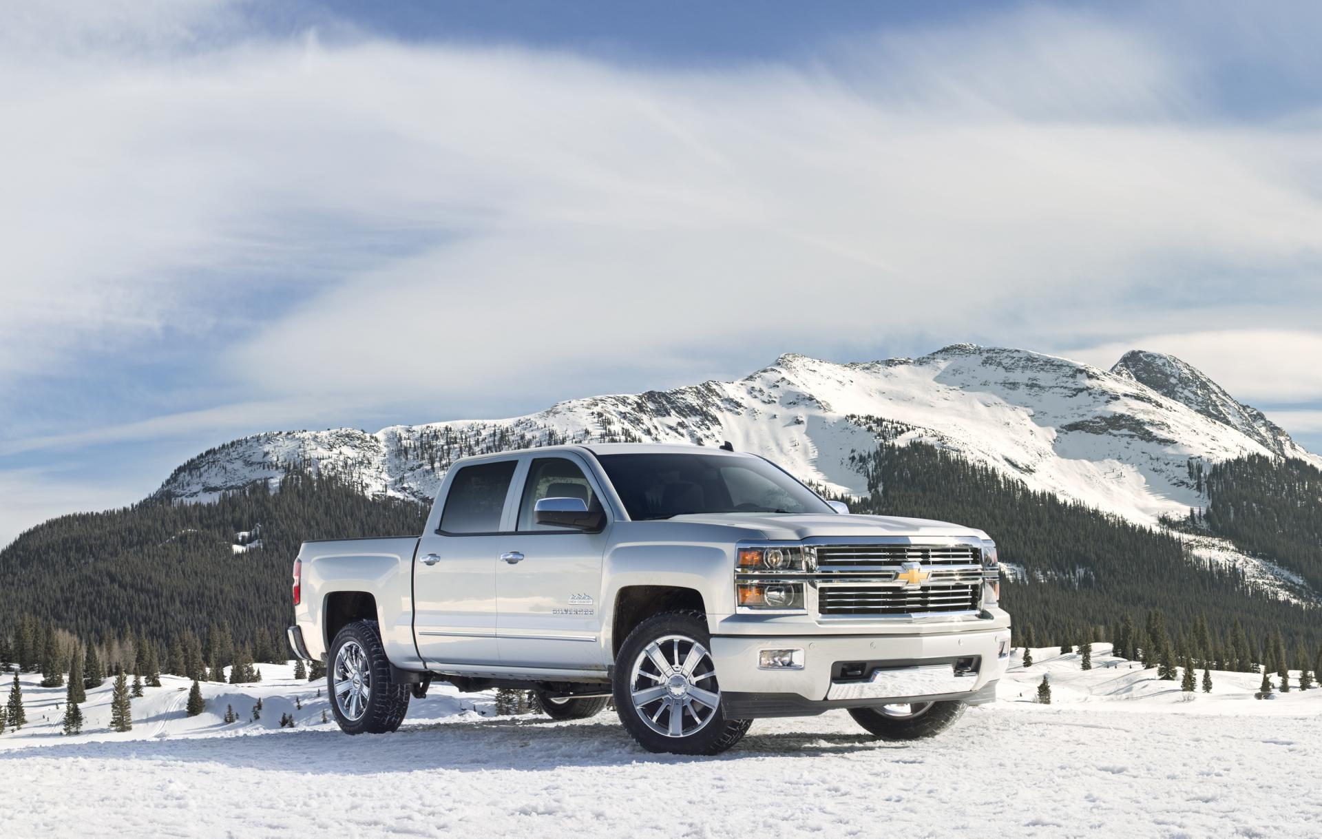ops, chevy, chevrolet, car, 1080P, concept, silverado, high, country, black, HD Wallpaper