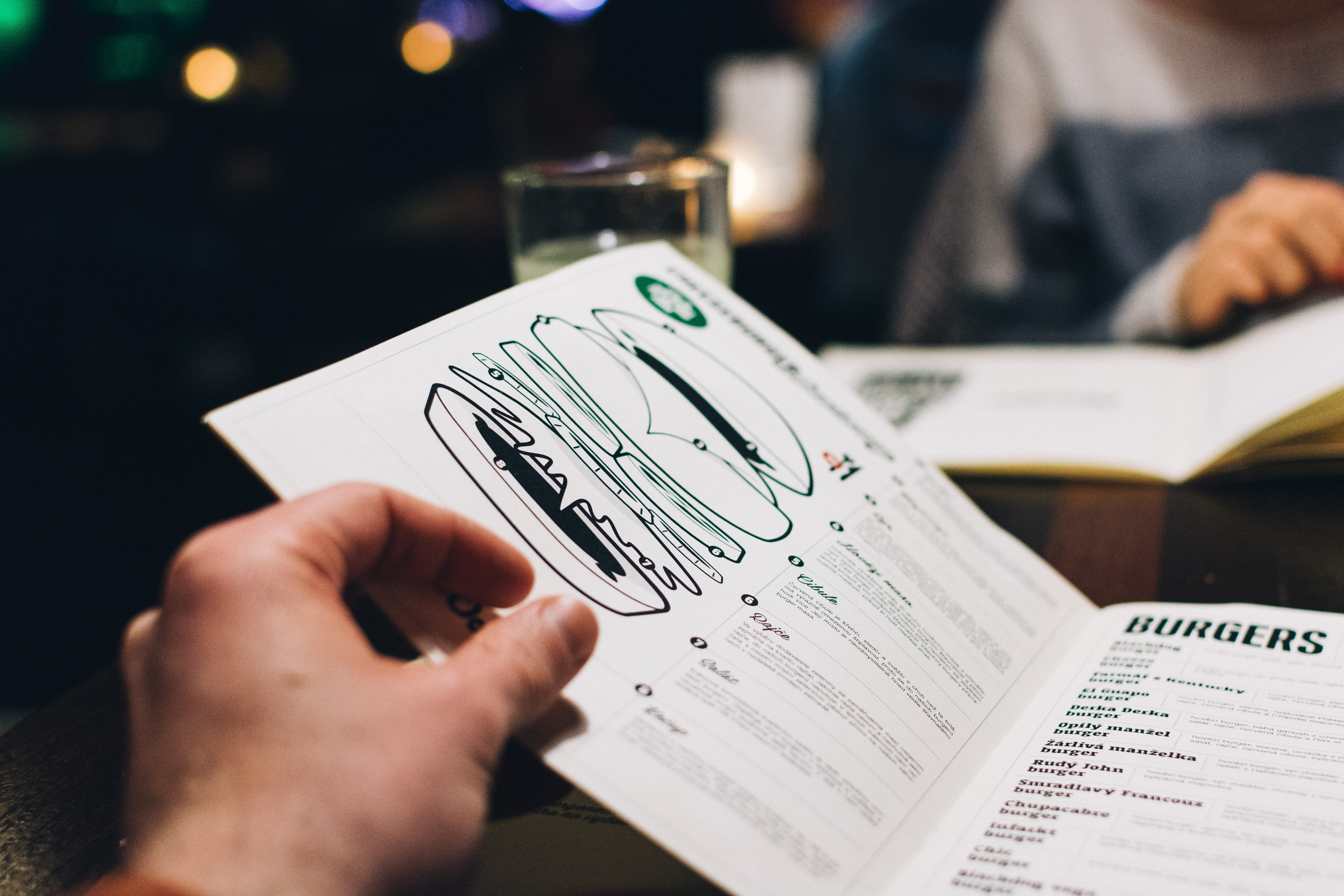 choosing, holding, reading, table, people, human Hand, men, text, finger, close-up, close up, document, unrecognizable person, publication, selective focus, HD Wallpaper