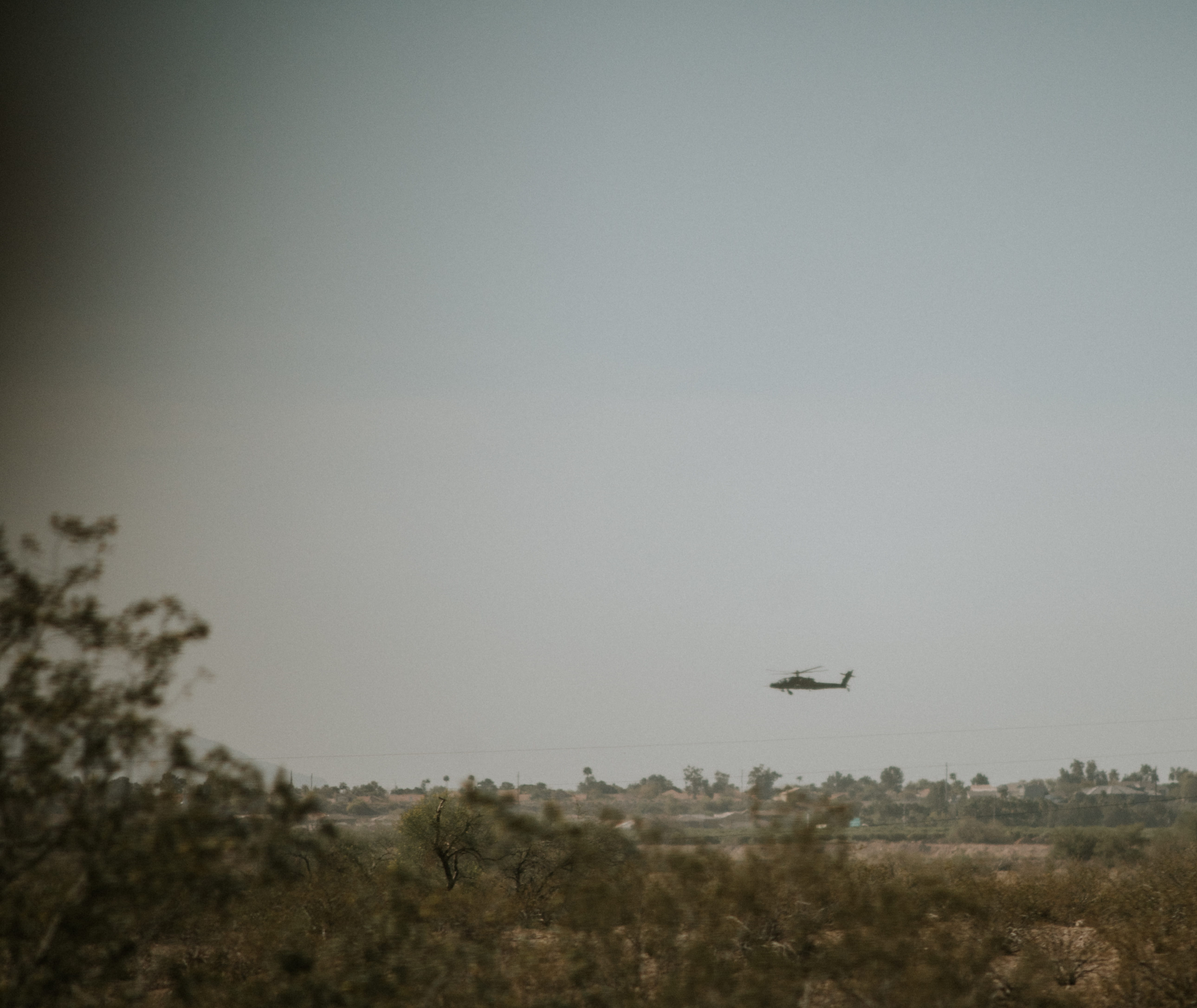airplane, marines, land, outdoors, war, transportation, flying, helicopter, sky, motion, special forces, no people, tree, luke air force base, travel, military training, HD Wallpaper