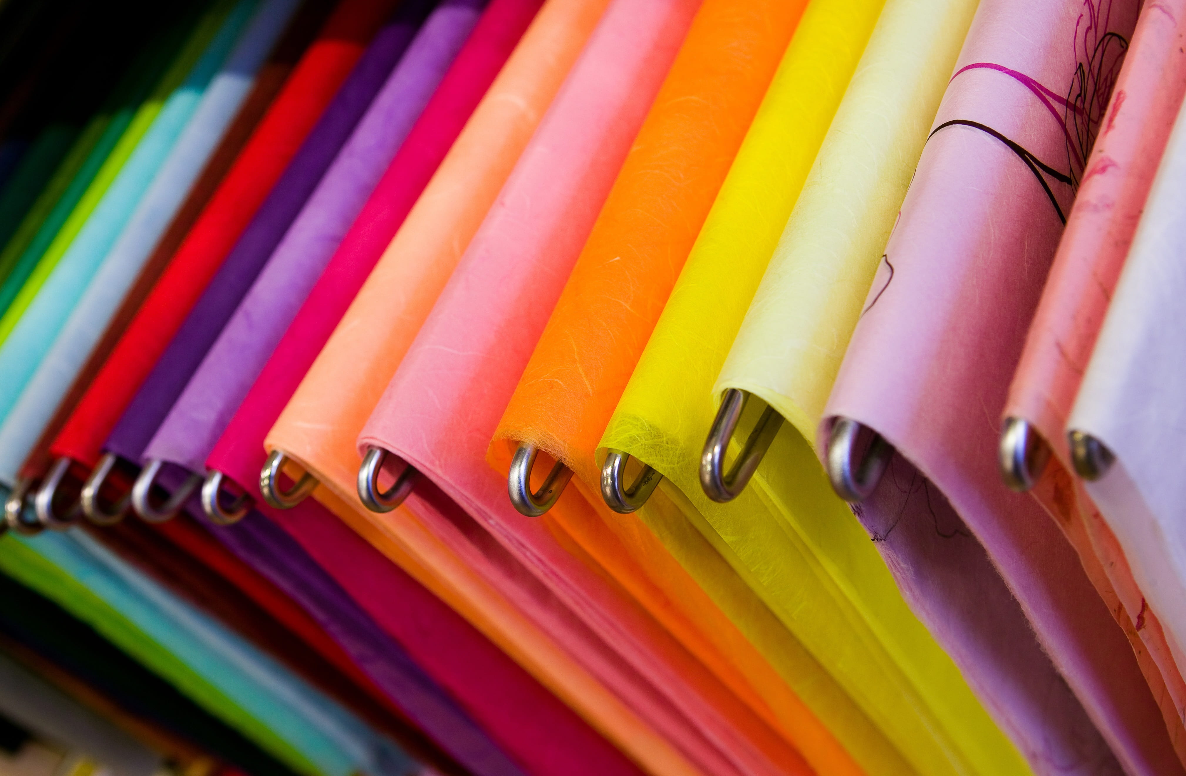 vibrant color, group of objects, colors, no people, choice, order, assorted, in a row, colorful paper, close-up, multi Colored, side by side, indoors, Paper, HD Wallpaper