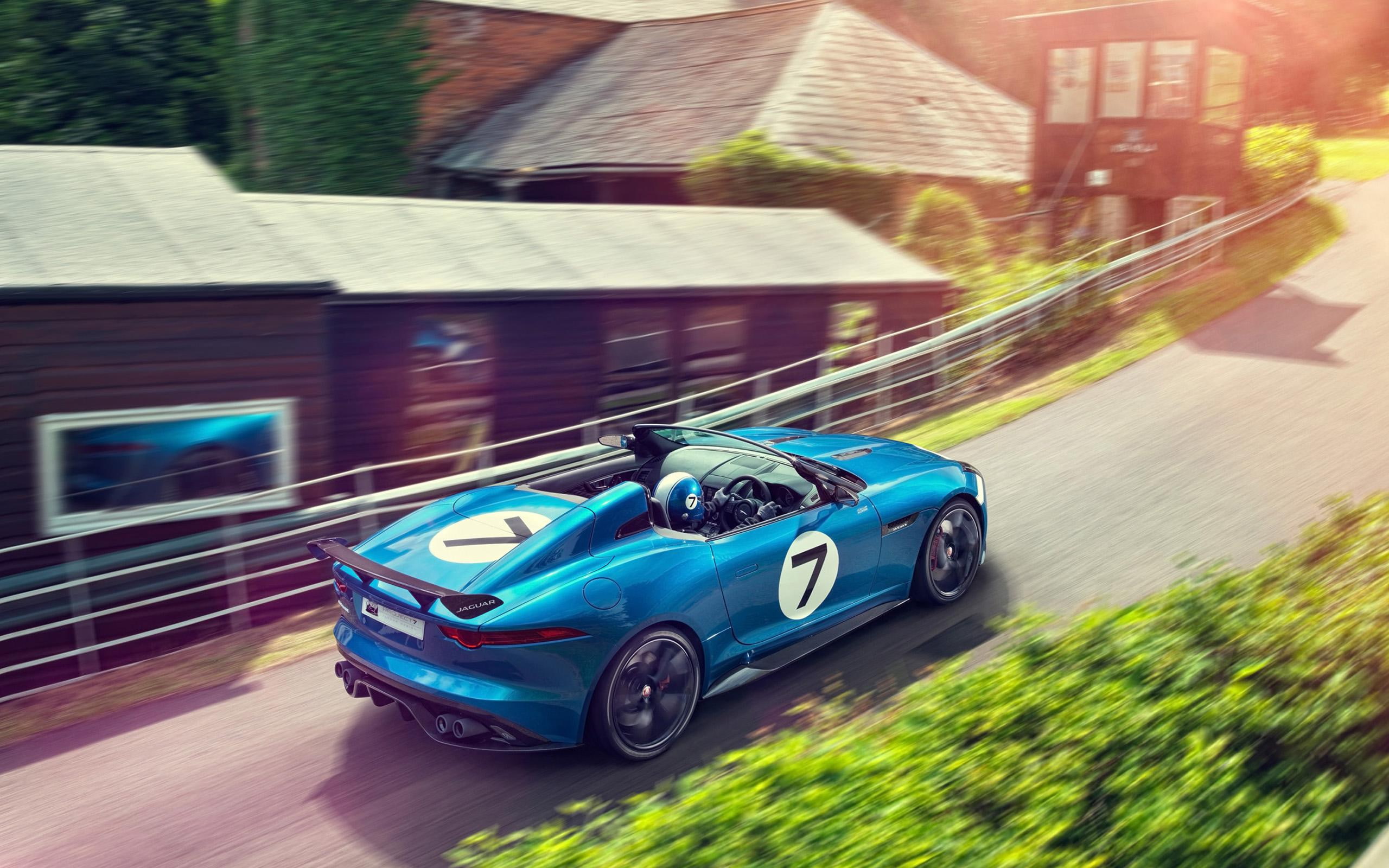 convertible, 2013, 2K, jaguar, coupe, blue, project, cars, HD Wallpaper