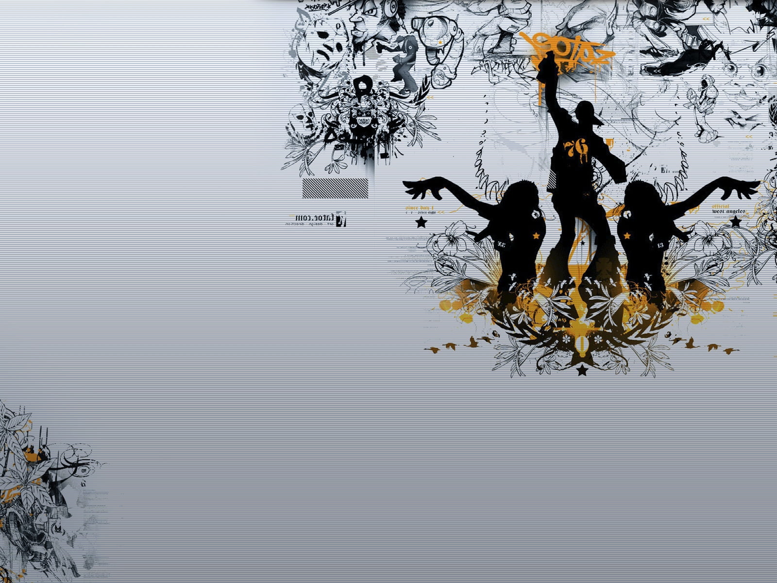 beauty in nature, abstract, snow, dancing, outdoors, backgrounds, patterns, copy space, tree, leaf, day, people, pattern, boy, computer Graphic, HD Wallpaper