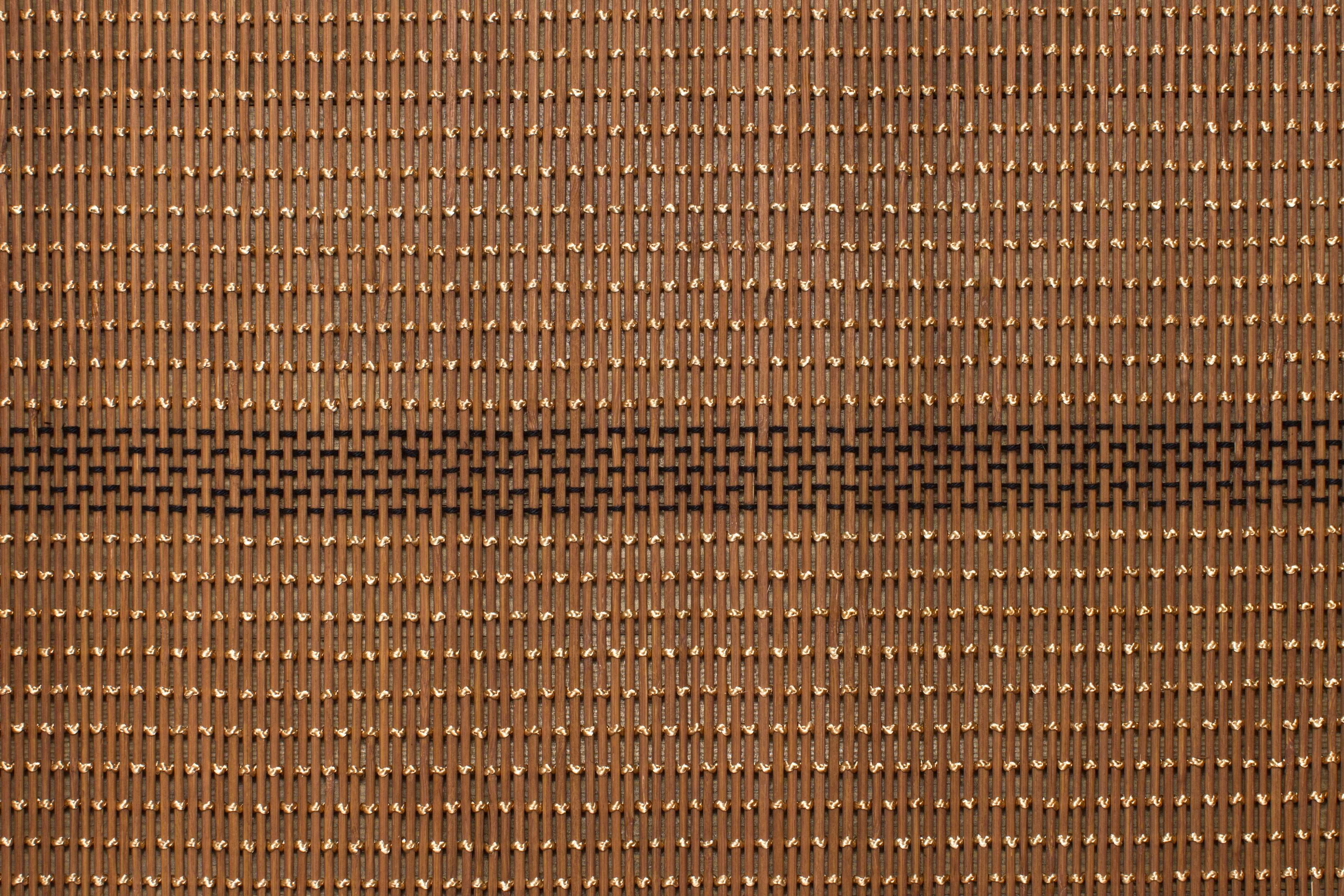 string, row, rope, japan, textured, fiber, full frame, design, repetition, abstract, indoors, background, rough, wall - building feature, rustic, gold, HD Wallpaper