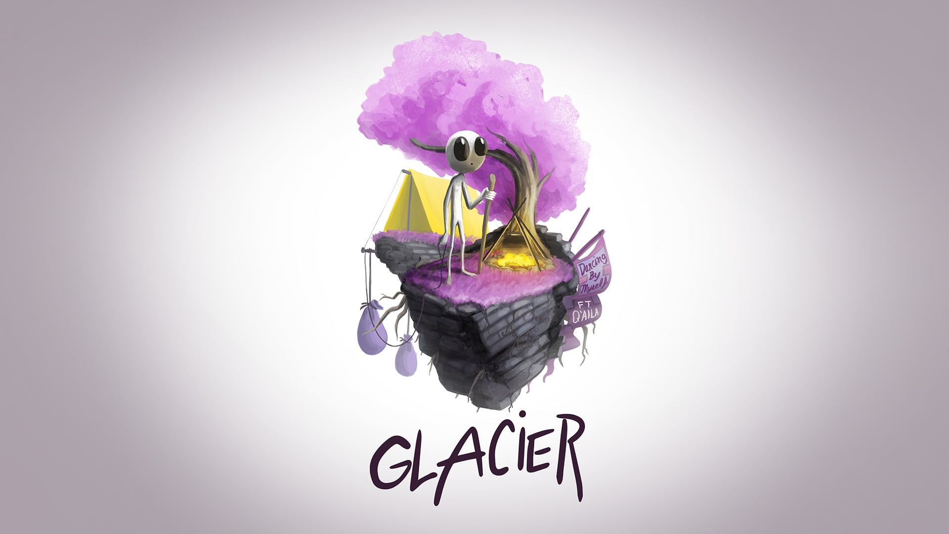 flowering plant, Monstercat, digital composite, white background, purple, flower head, beauty in nature, western script, no people, flower, flower arrangement, HD Wallpaper