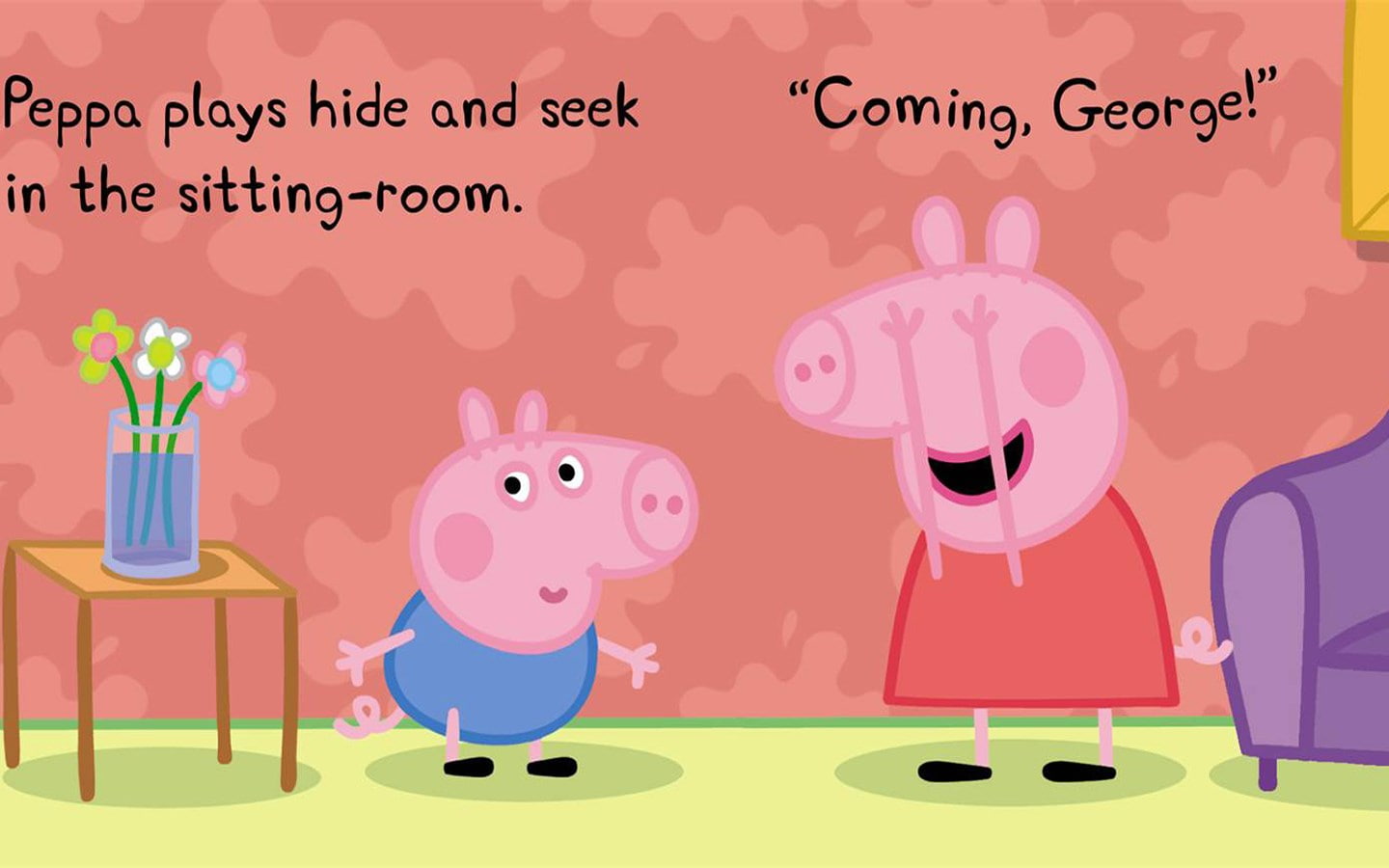 peppa pig, 720P, HD Wallpaper
