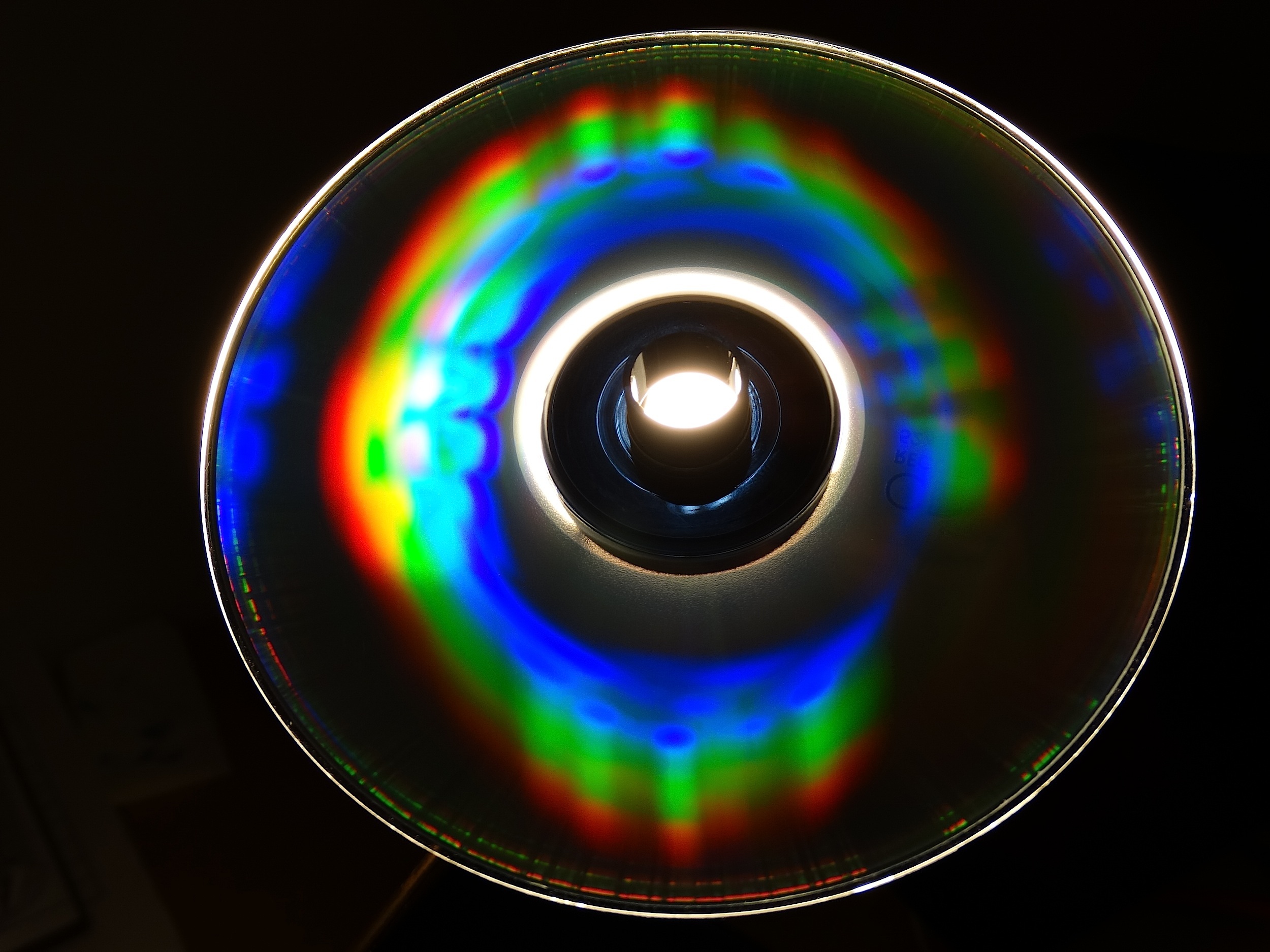 color, silver, close-up, cd, indoors, rainbow, studio shot, abstract, computer, light - natural phenomenon, technology, multi colored, no people, dvd, black background, HD Wallpaper