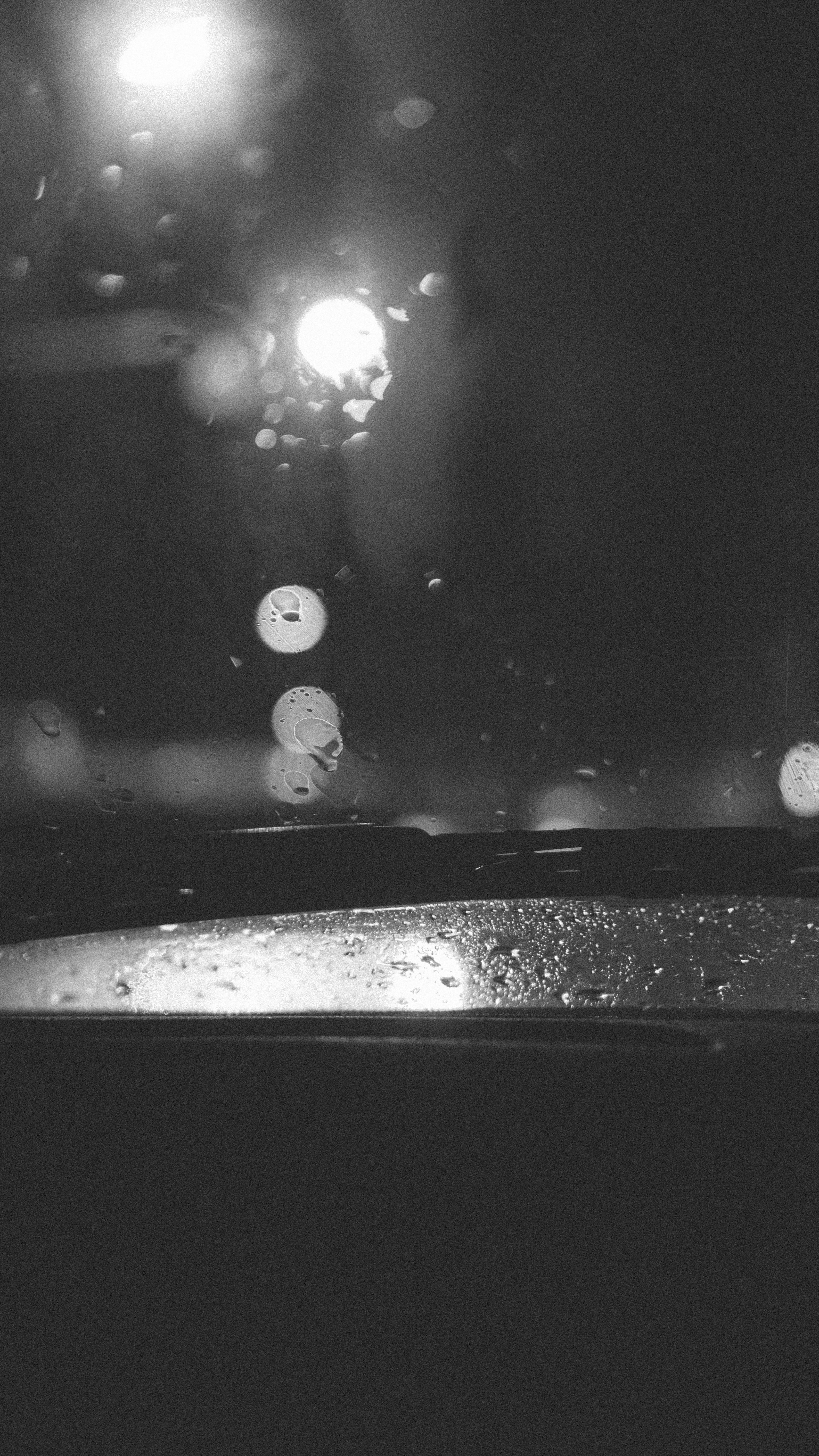 drop water, 35mm, bandw, reflection, patos de minas, brazil, rain drop, canon 6d, 5K, outdoors, moon, night, sony a6000, drop, nikon, tranquility, black and grey, Phone HD Wallpaper