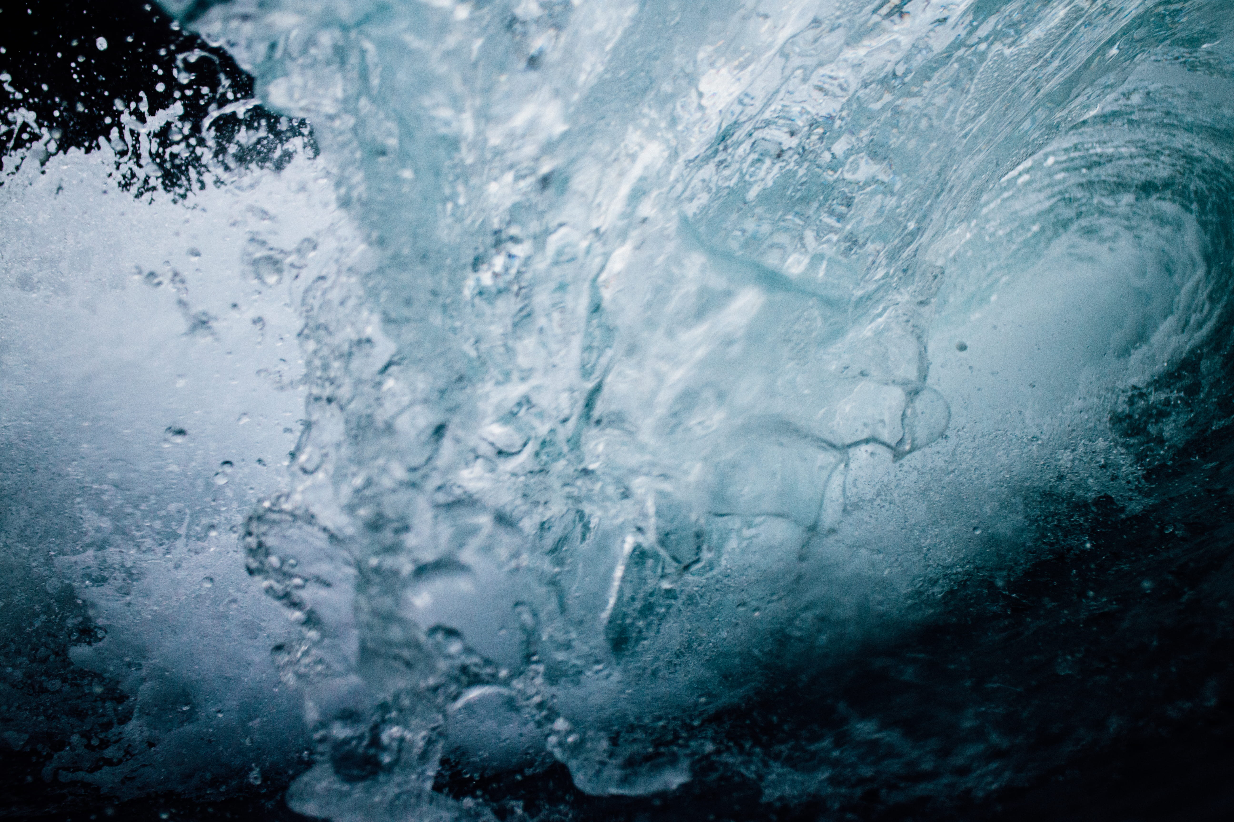 drop, outdoors, no people, splashing, beach, ice, refreshment, motion, underwater, splash, ocean, 5K, drown, cold temperature, melting, water texture, HD Wallpaper