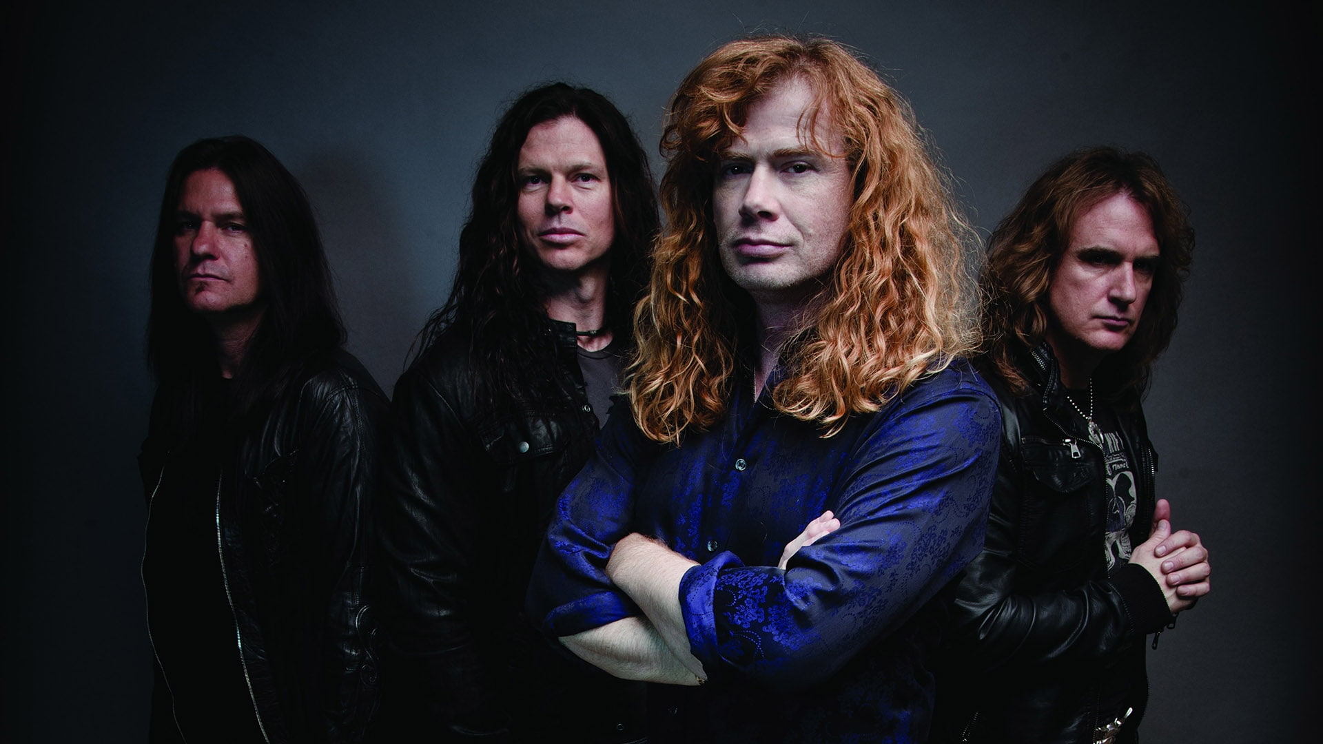 band, 1080P, hair, megadeth, HD Wallpaper