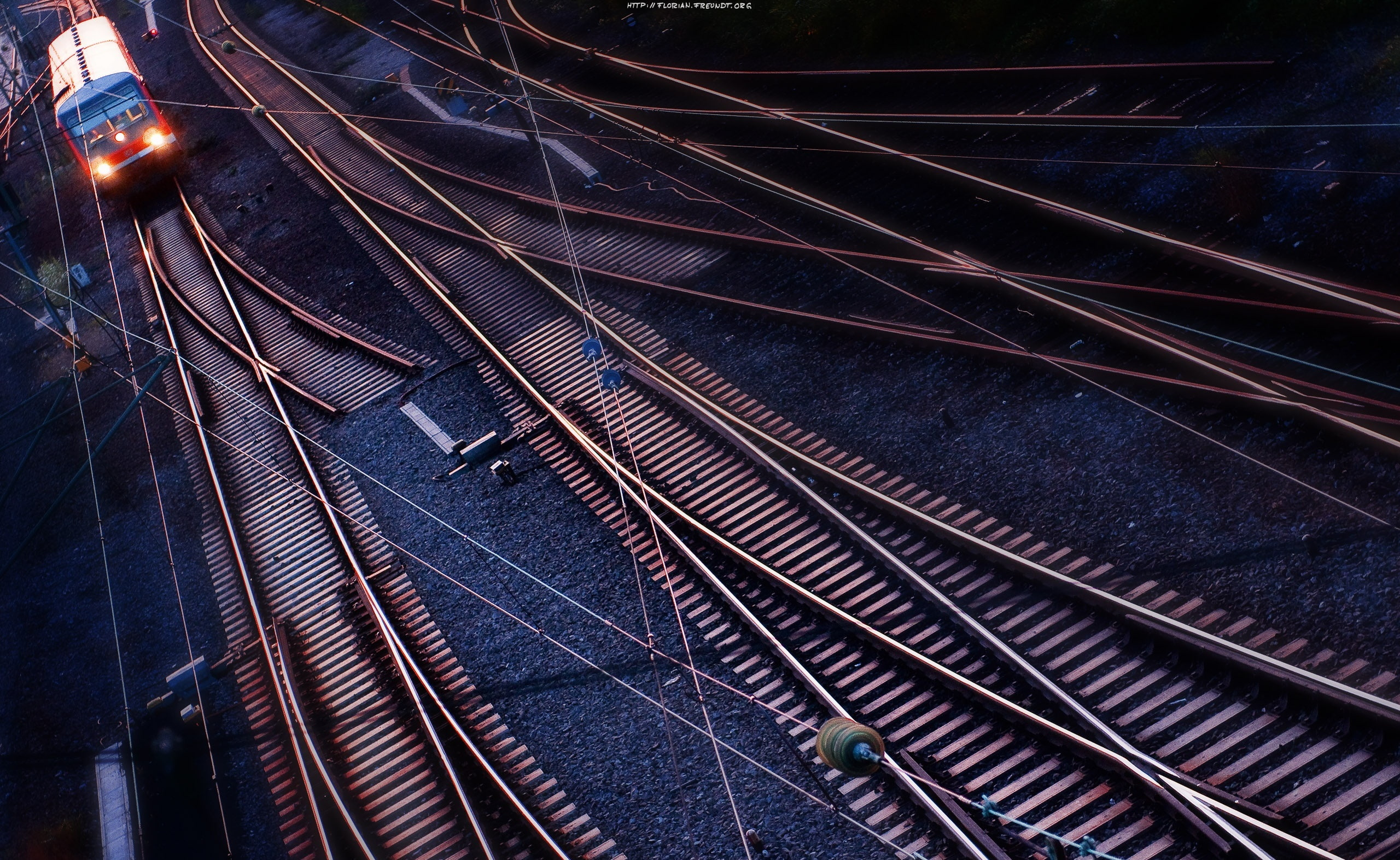 railroad track, road, travel, Trains, Lines, white, public transportation, bridge, track, built structure, no people, transportation, connection, train, HD Wallpaper