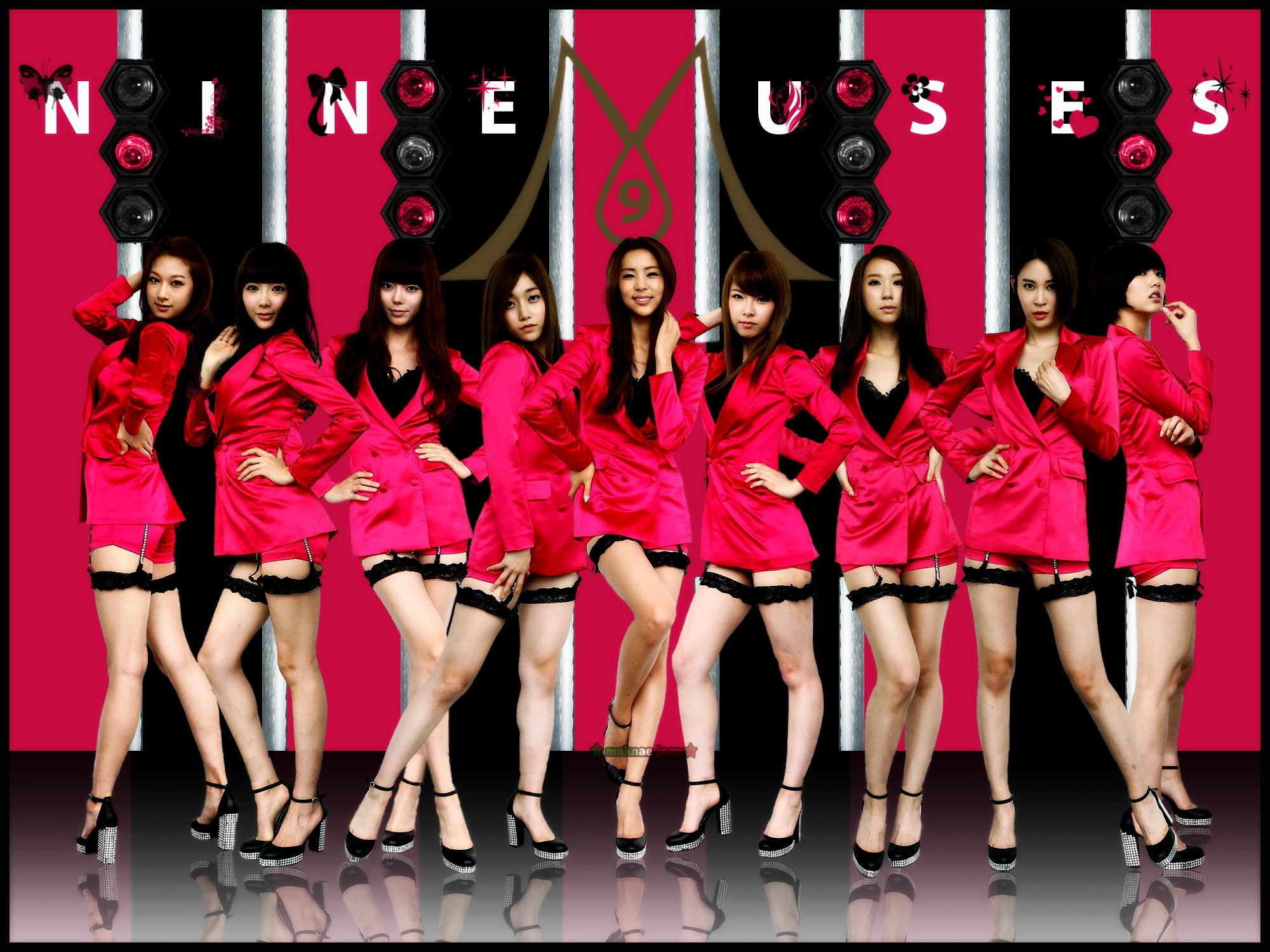 muses, dance, 1080P, k pop, kpop, pop, HD Wallpaper