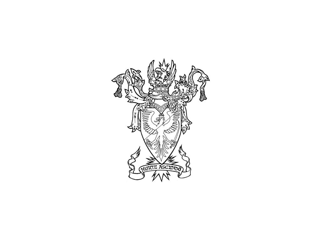 Emblem, 480P, Misc, Crest, Morte Ascendo, HD Wallpaper