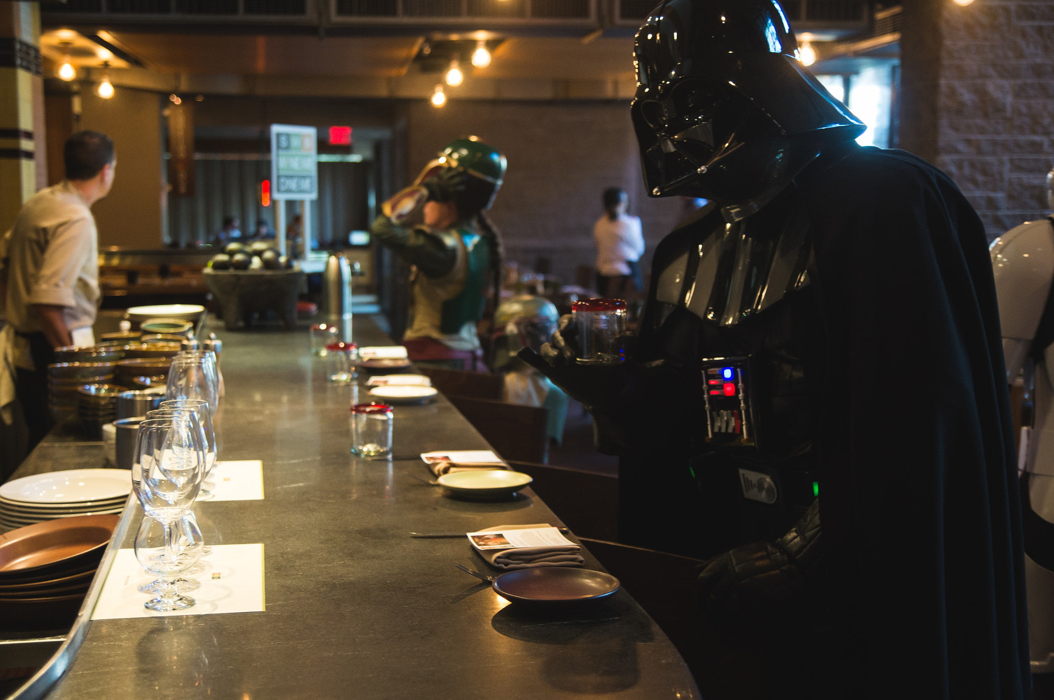 1080P, darth vader, 500px, Star Wars, Sam Mort, HD Wallpaper