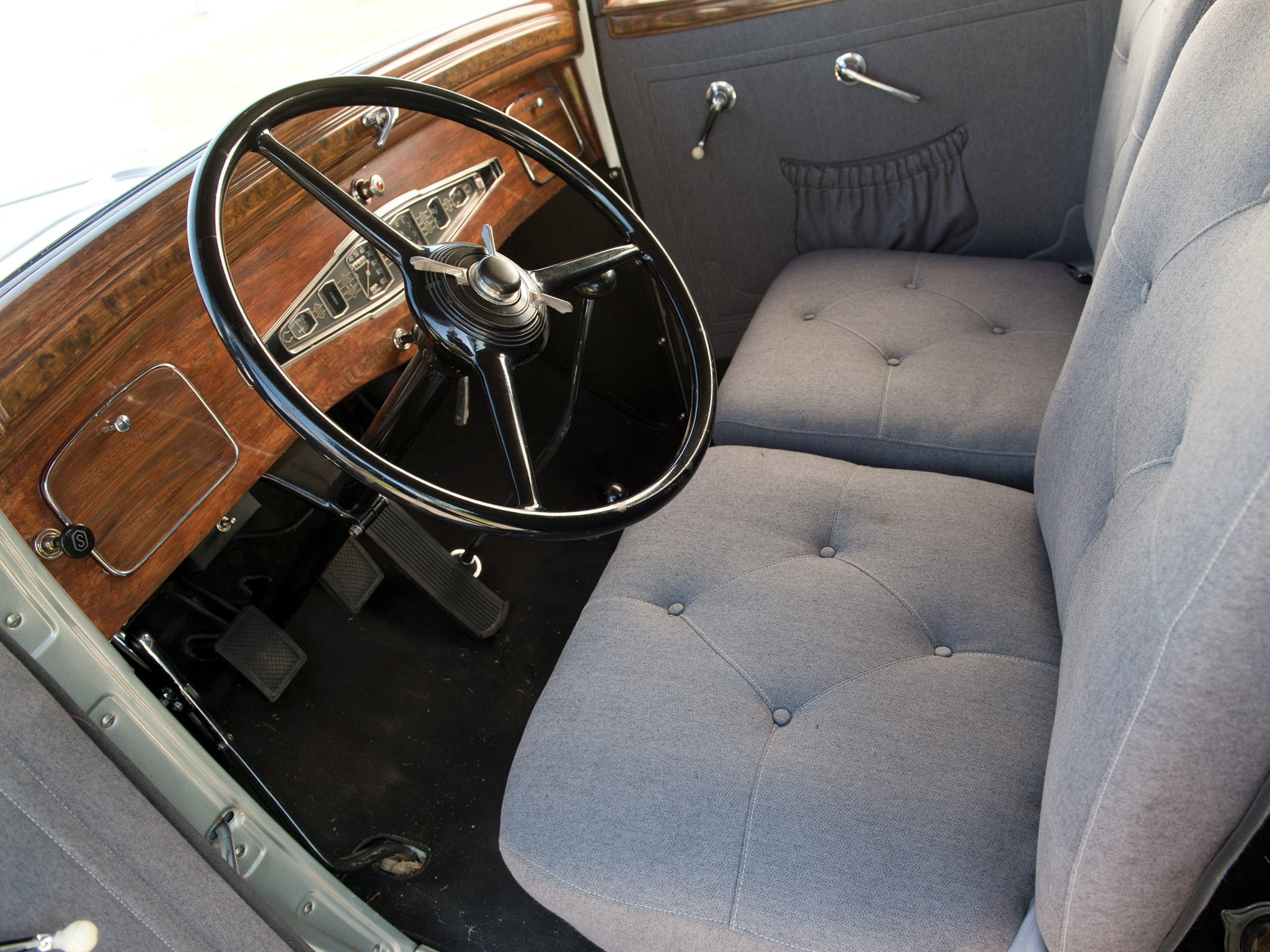 retro, 1932, nash, coupe, 1080P, luxury, 10901099, ambassador, victoria, interior, HD Wallpaper