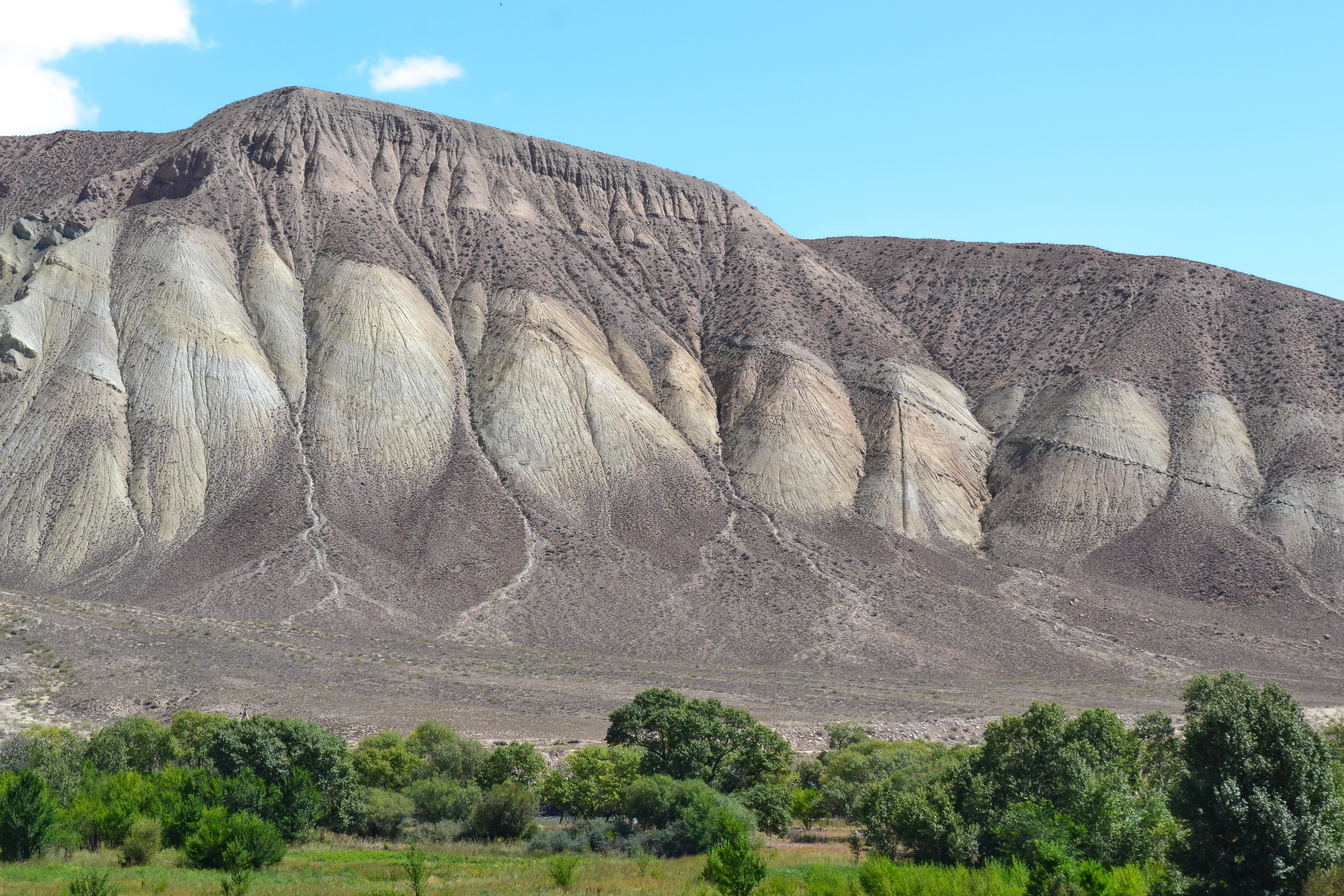 sky, non-urban scene, plant, erosion, landscape, central asia, scenics - nature, rock formation, quarry, environment, tree, arid climate, tranquility, day, HD Wallpaper